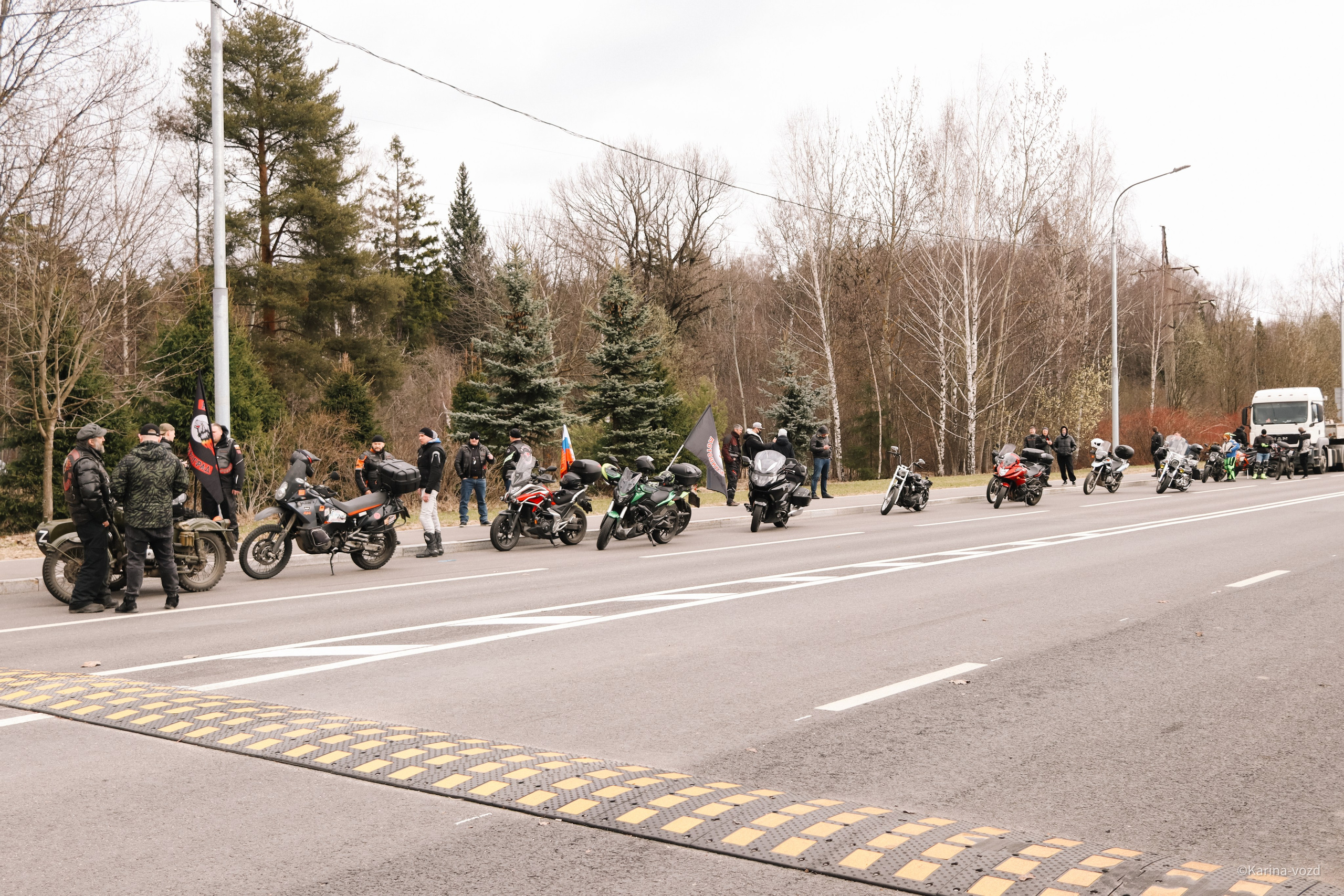 Открытие мотосезона 2025 Зеленоград. Репортажный фотограф в Москве и Зеленограде Karina-vozd