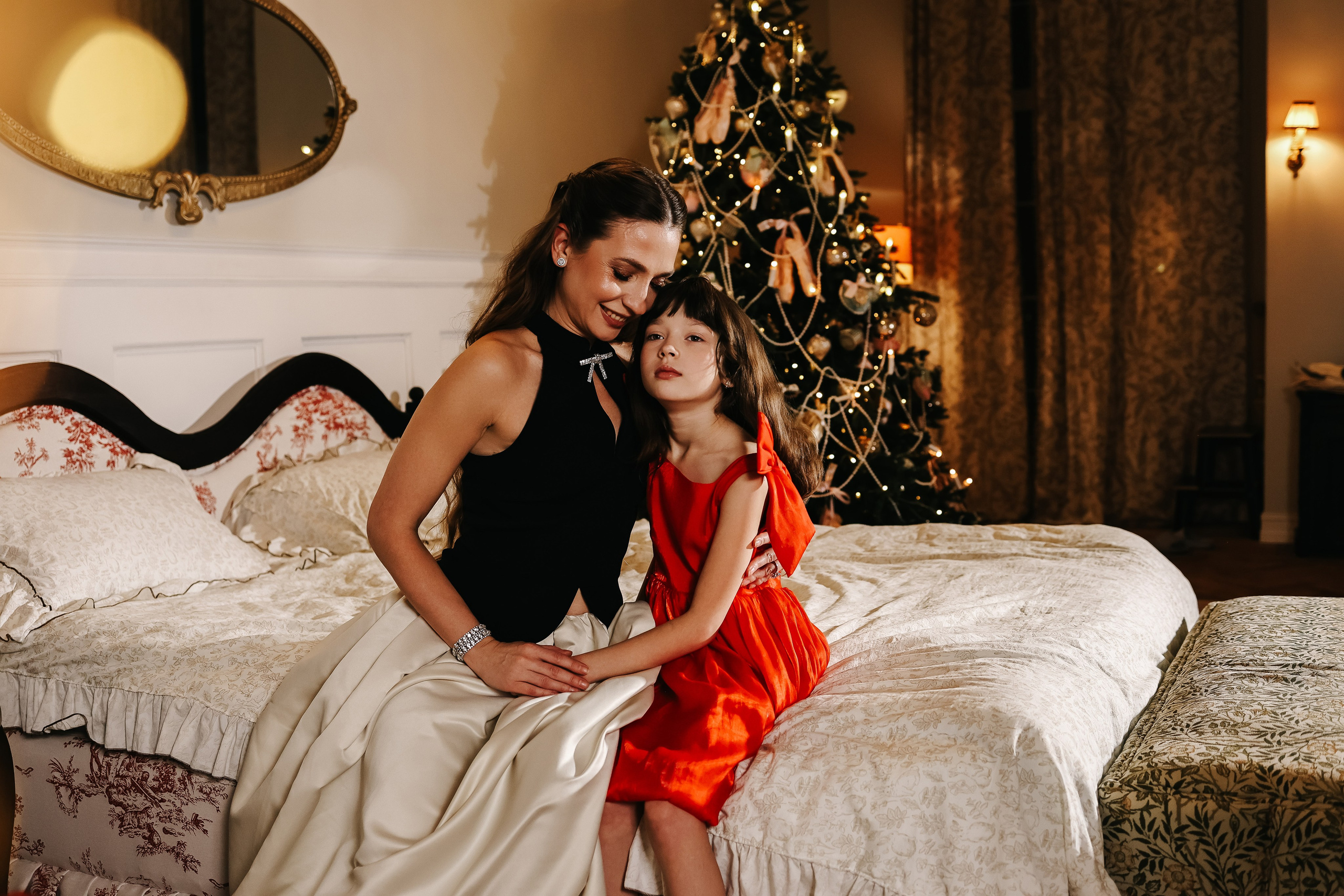 Новогодняя история Людмилы и Полины. Свадебный и семейный фотограф в Воронеже Ксения Воротникова