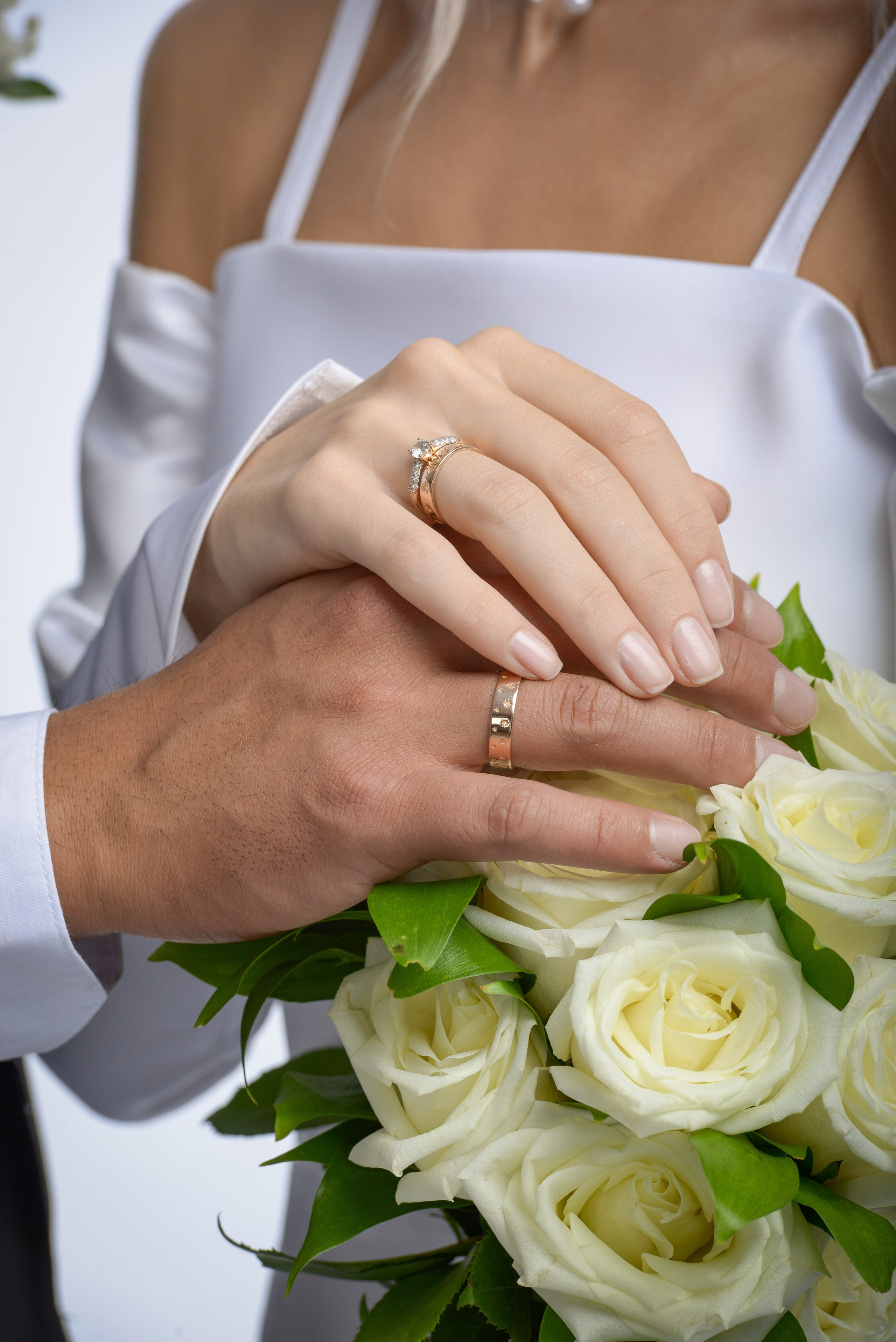 Студийная съемка свадебной пары. Татьяна Гойда портретный и семейный фотограф Ленск. Выпускные альбомы