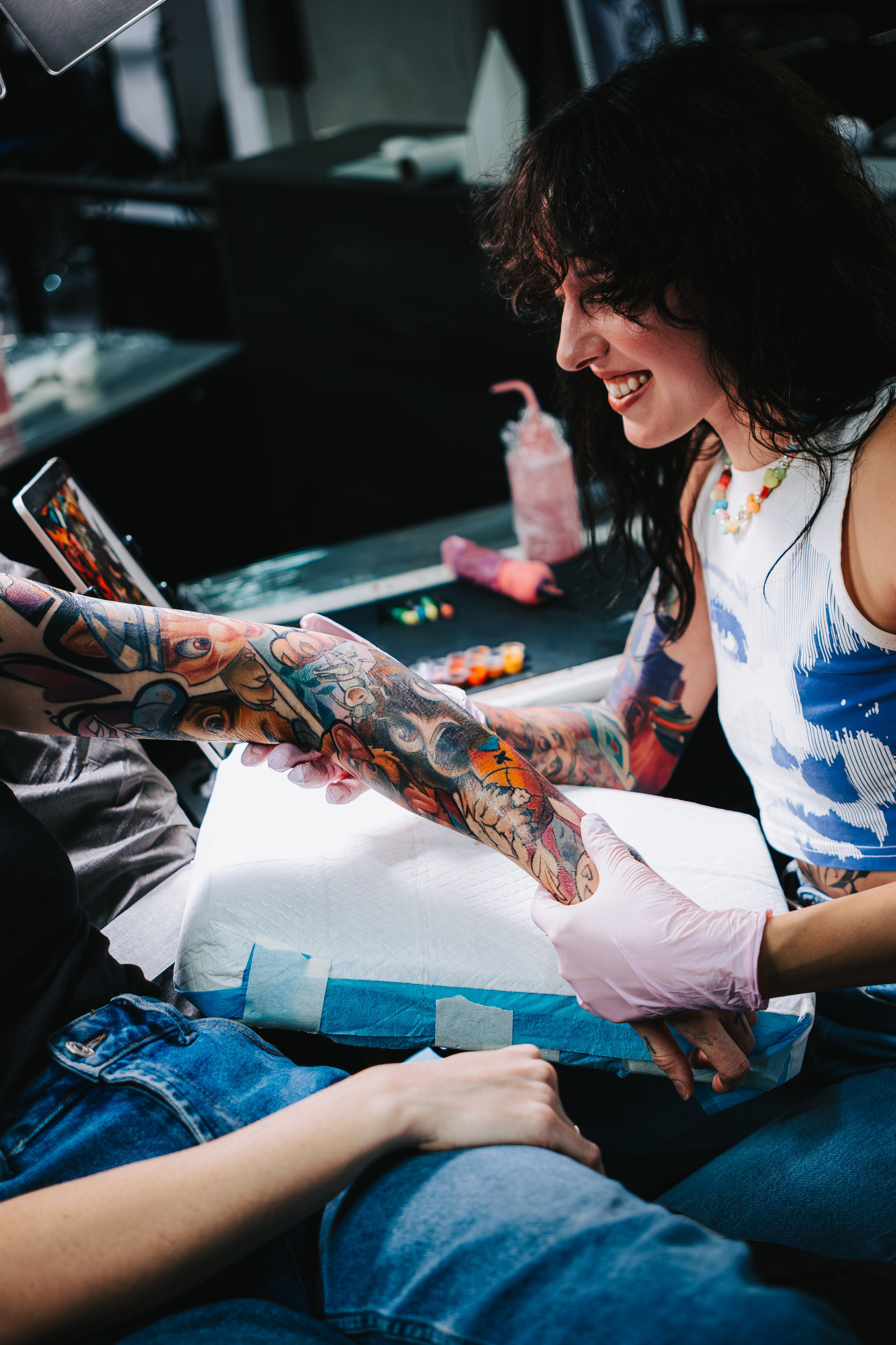 Съемка для личного бренда Kolesnikova Tattoo. Коммерческий и Портретный Фотограф Симферополь Крым Максим Махо