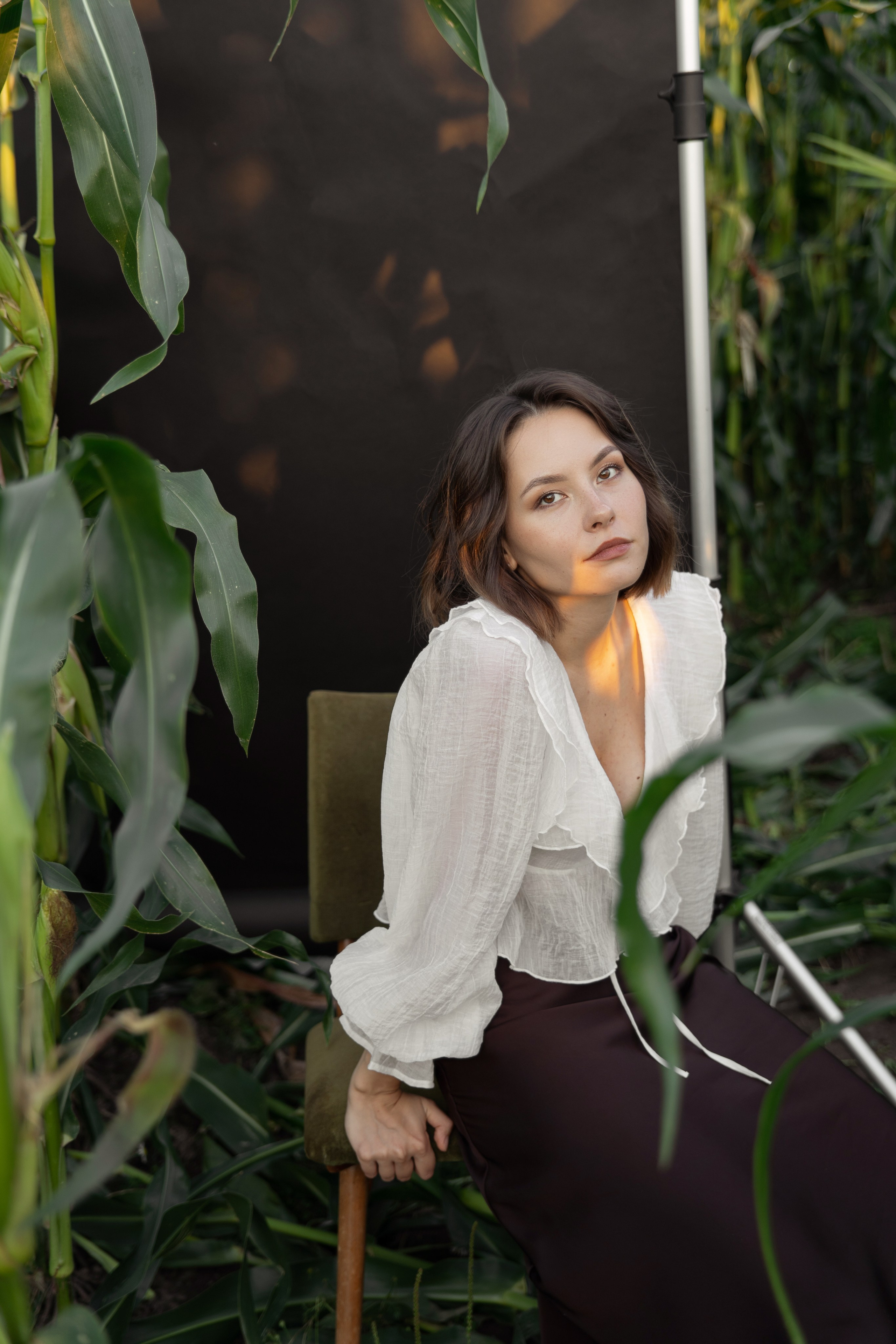 Фотосъемка в кукурузе. Свадебный фотограф в СПб Сергей Малиновский