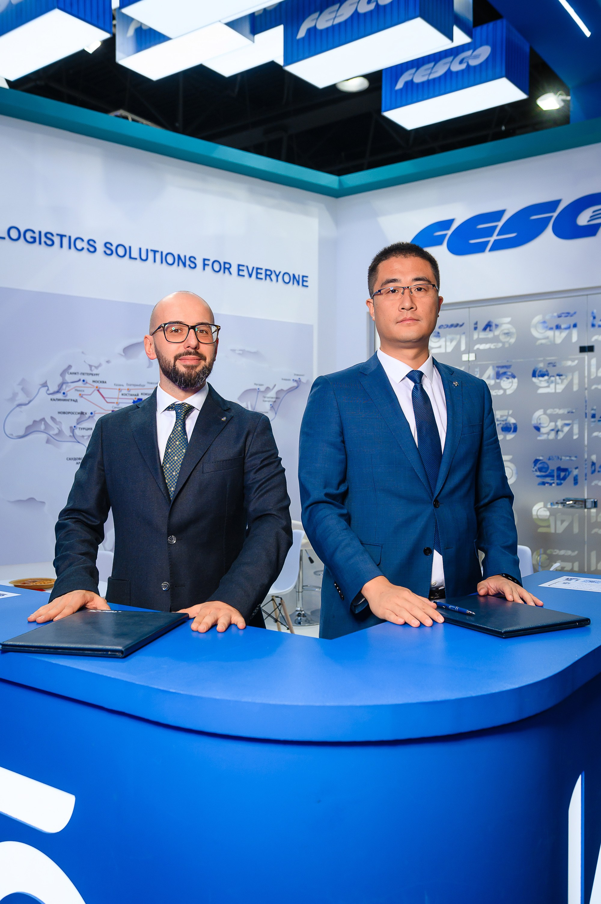 Компания Fesco на выставке TransLogistica Kazakhstan 2025. Интерьерный и репортажный фотограф в Алматы