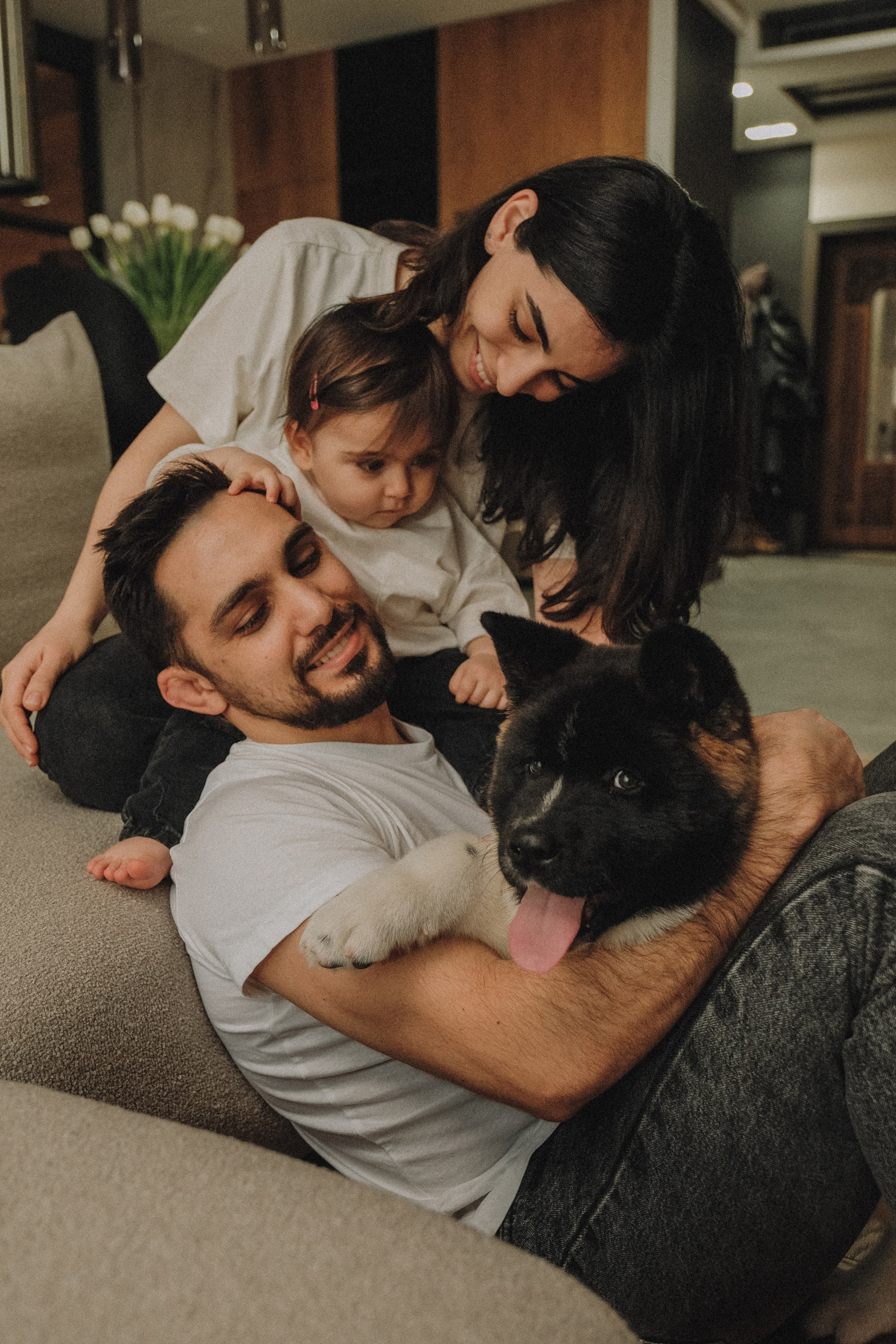 Семья Ани. Семейный фотограф Москва