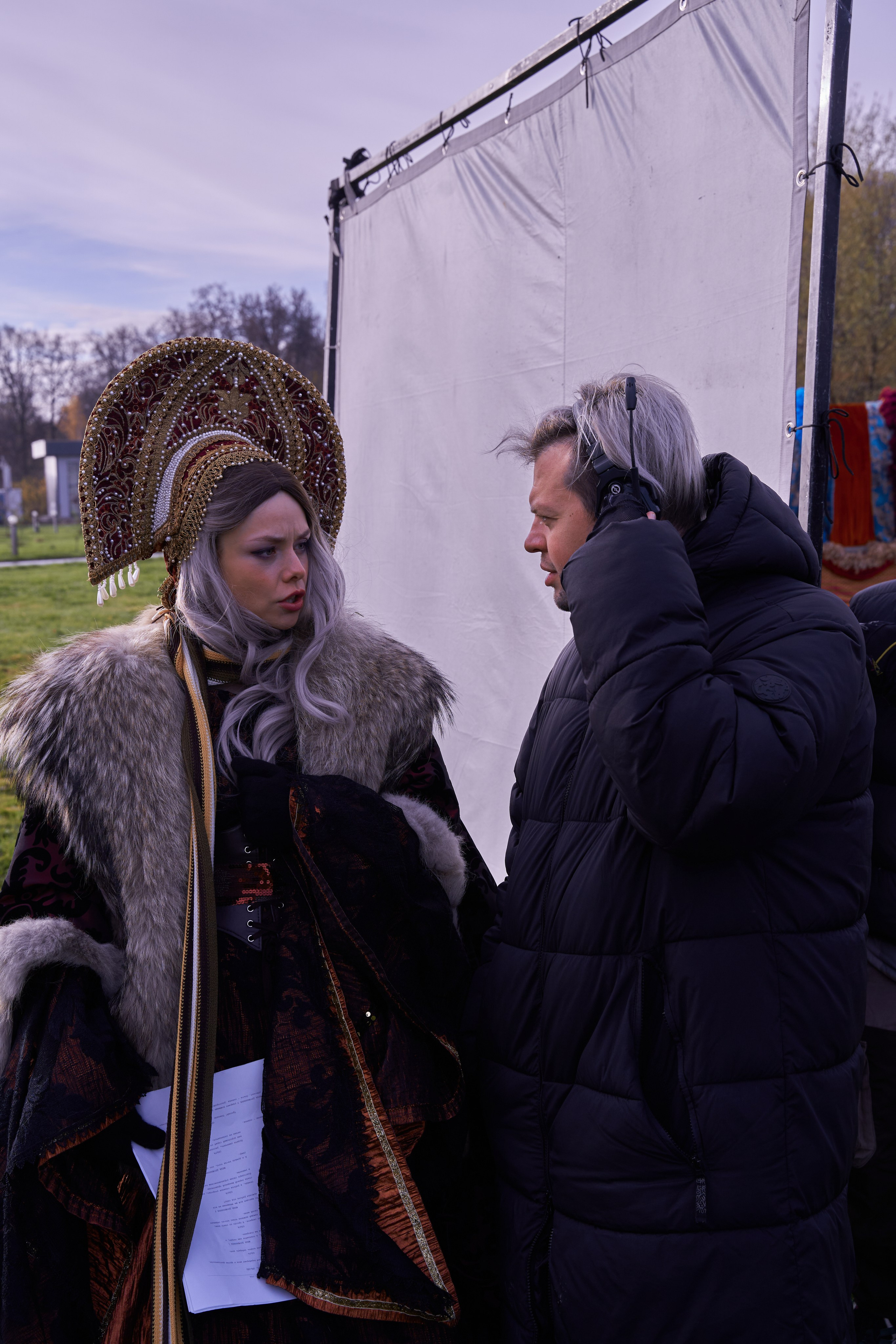 Бекстейдж съемки сериала. Krasnopoliophoto