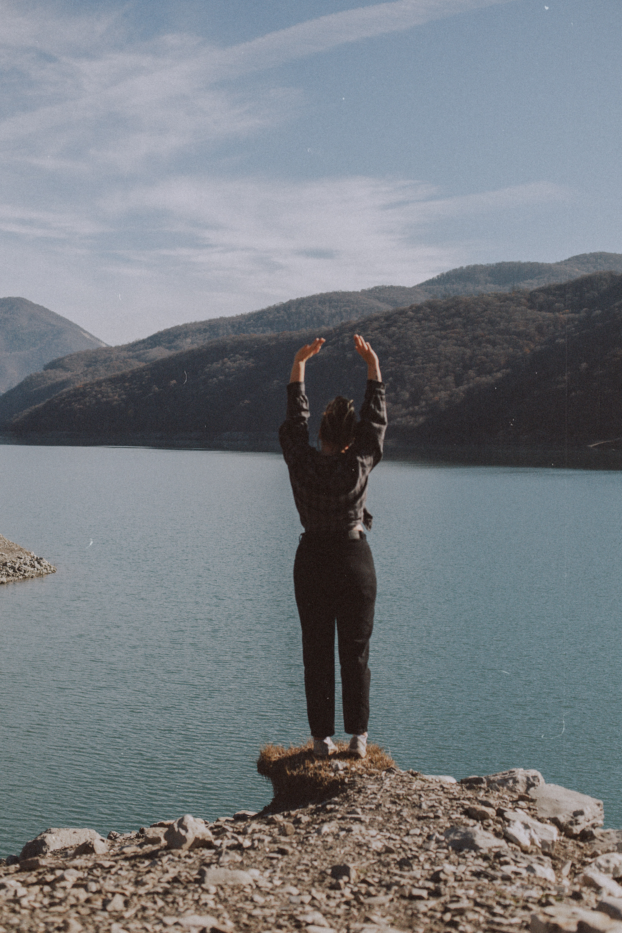 Жинвальское водохранилище. Фотограф Тбилиси Саша Мороз