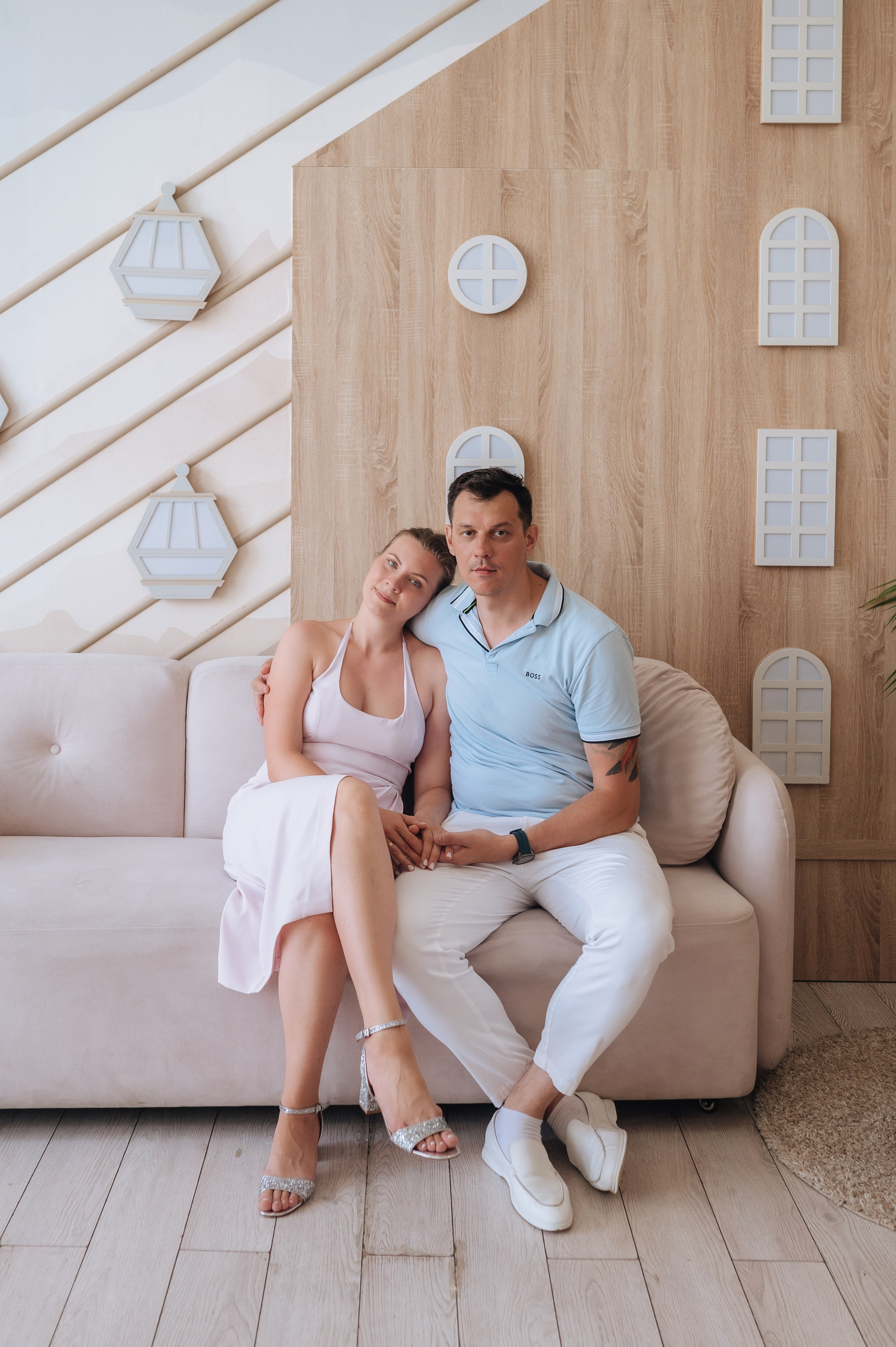 Семейная фотосессия Димы, Олеси и Насти. Фотограф в Москве и Московской области Таня Яблочкина