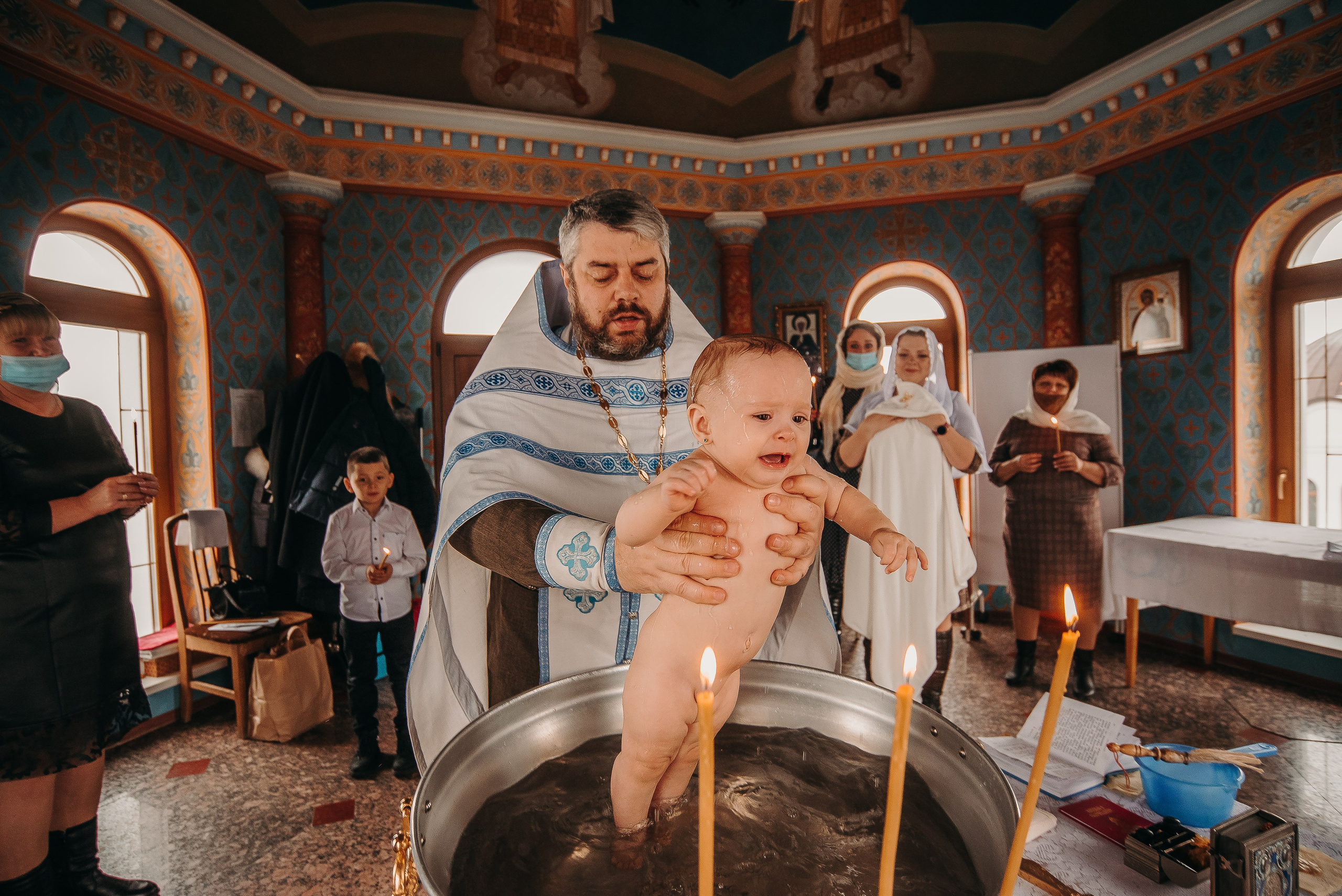Крещение Василисы 19.12.20. Фотограф Мария Хлебникова Санкт-Петербург Москва