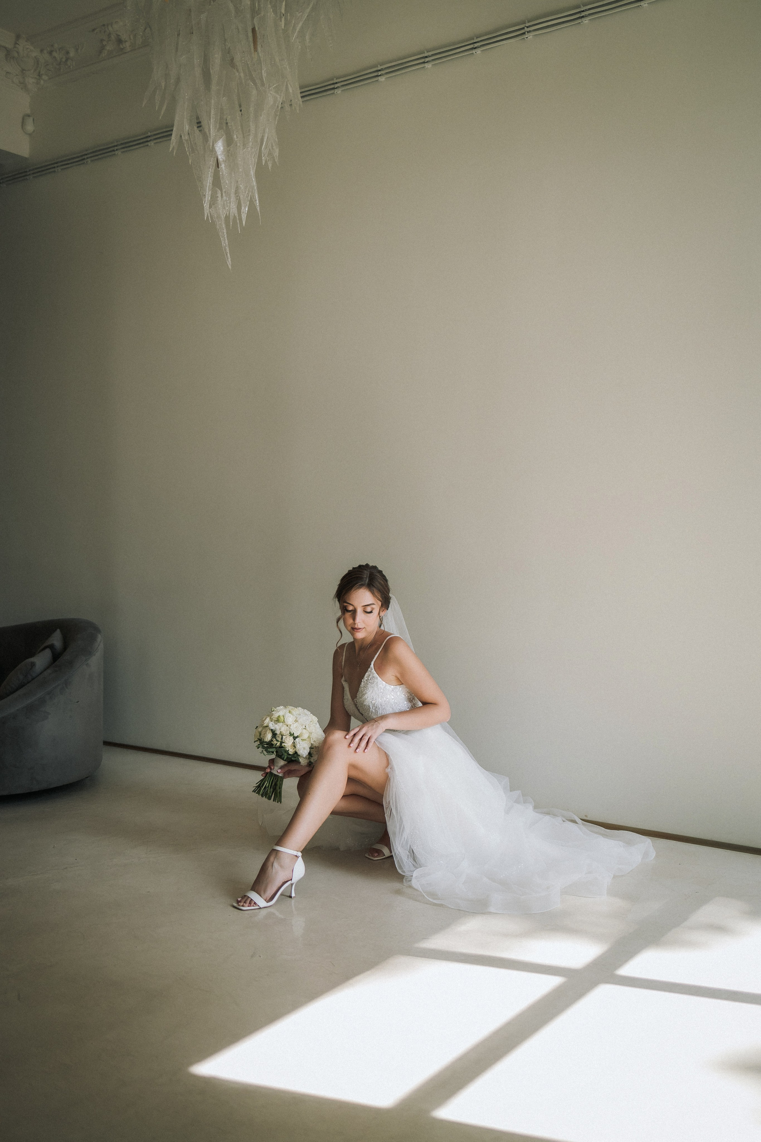 Свадебная прогулка Екатерины и Евгения. Свадебная фотография. Арина Рубах