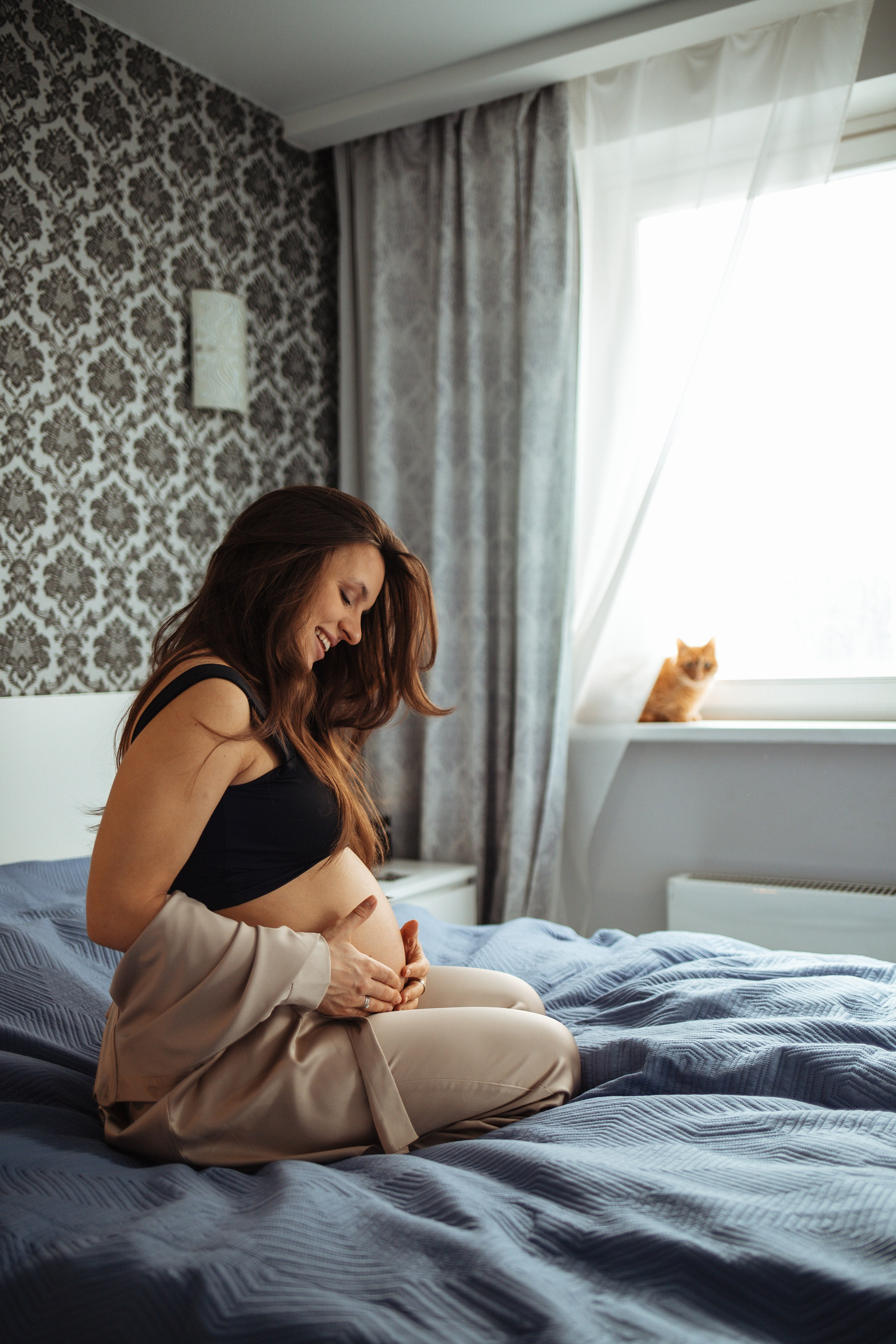Саша и Настя, в ожидании. Семейный фотограф Юлия Клишина