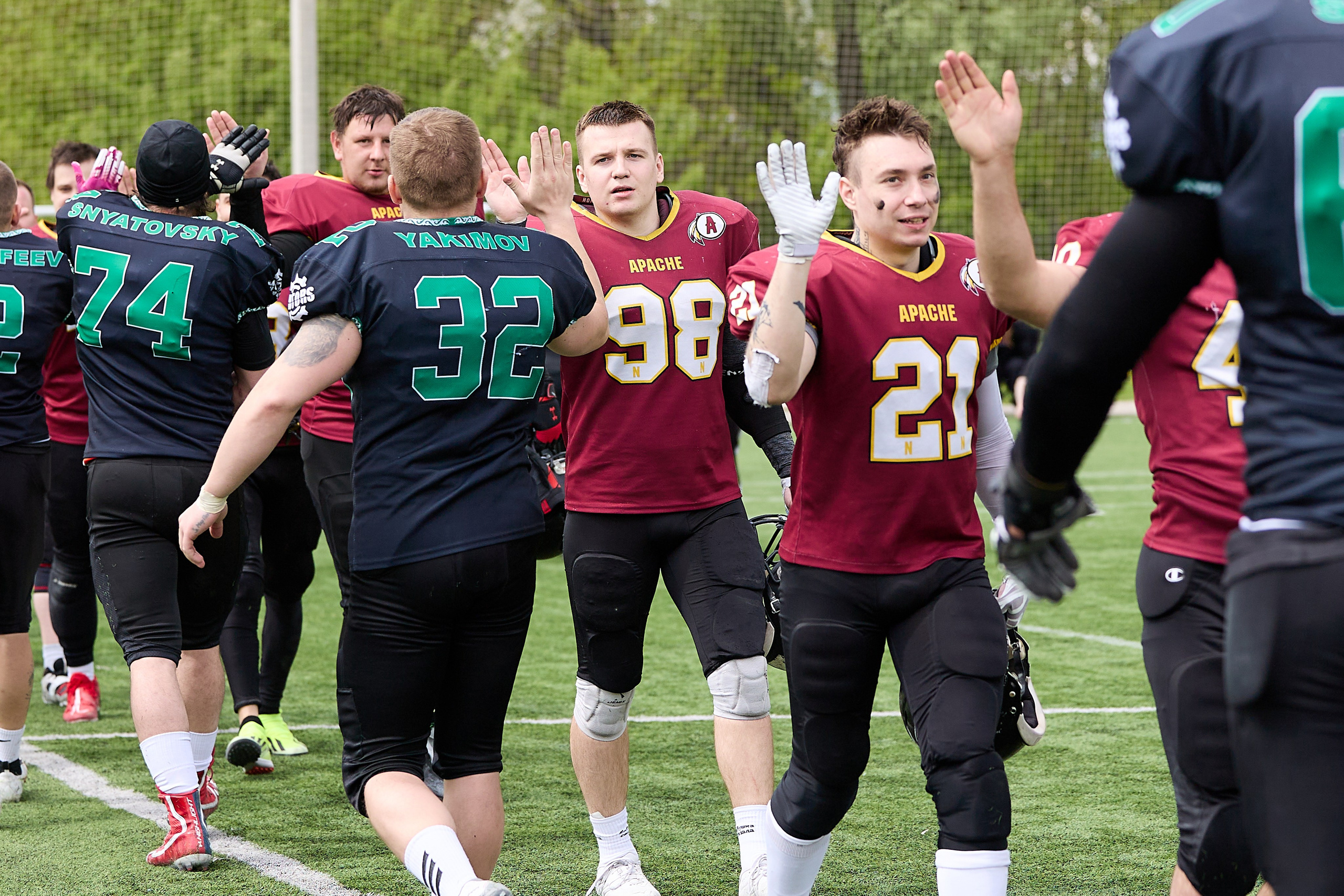 Американский футбол. Апачи — Бульдоги. Светлана Родионова — фотограф спортивный и не только