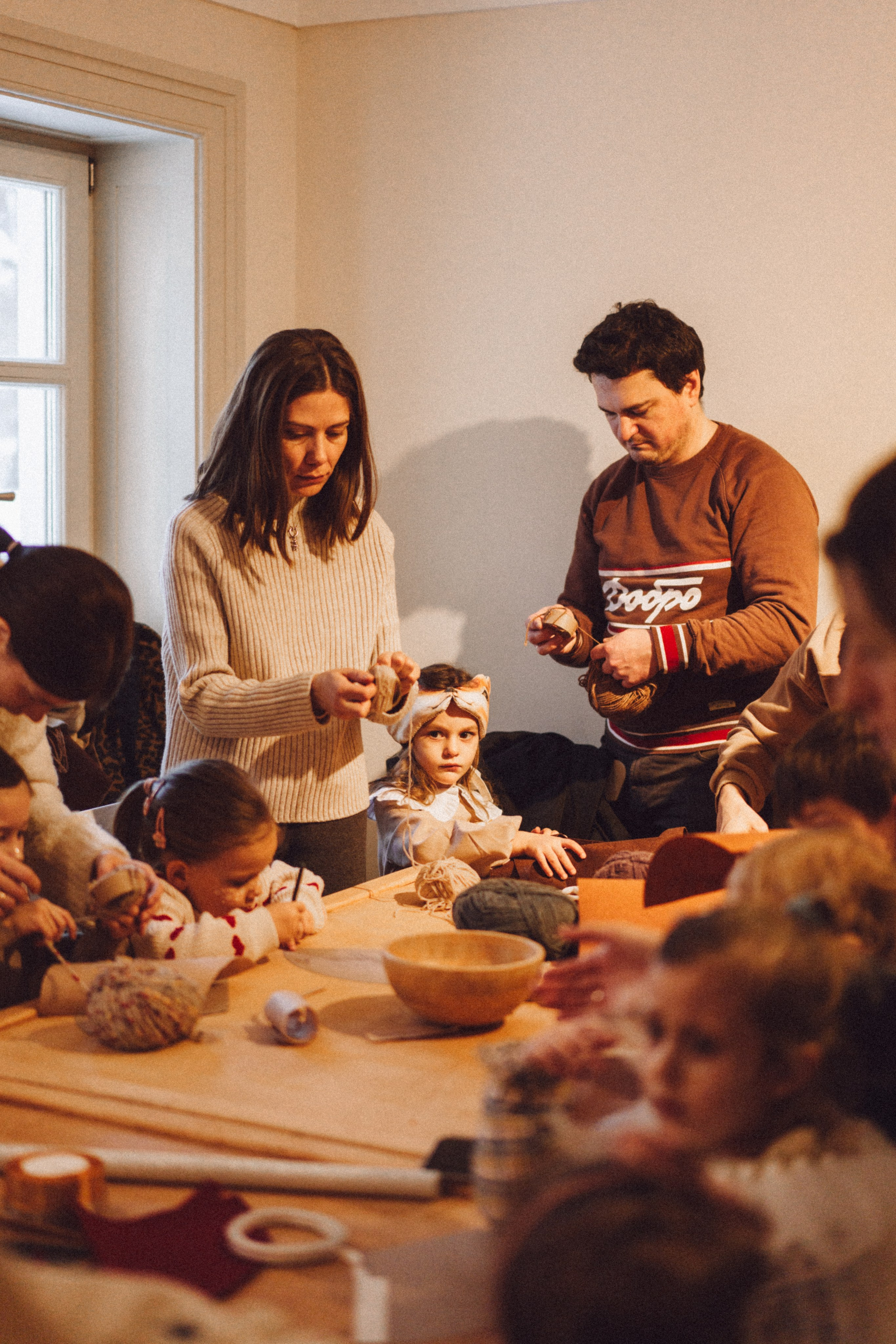 Новогодняя сказка в Momplayart. Семейный и детский фотограф и видеограф в Москве, Серпухове и Тарусе Валерия Сорокина