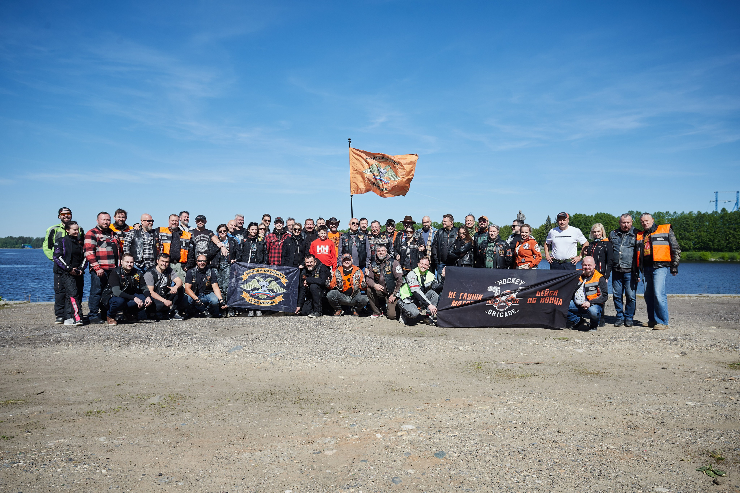 Harley Davidson Club Russia открытие мотосезона. Репортажный Фотограф