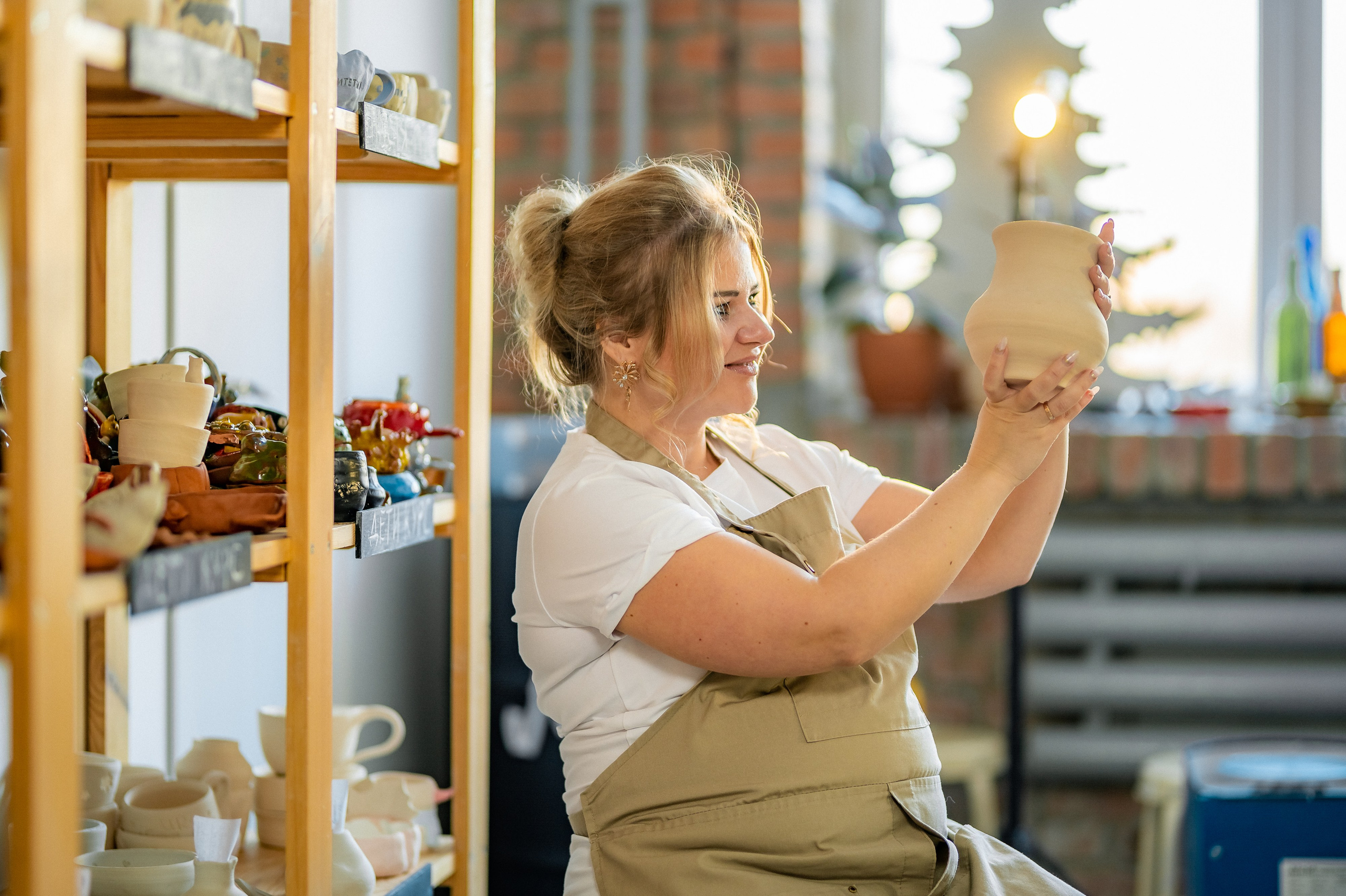 В гончарной мастерской. ProfotoNK