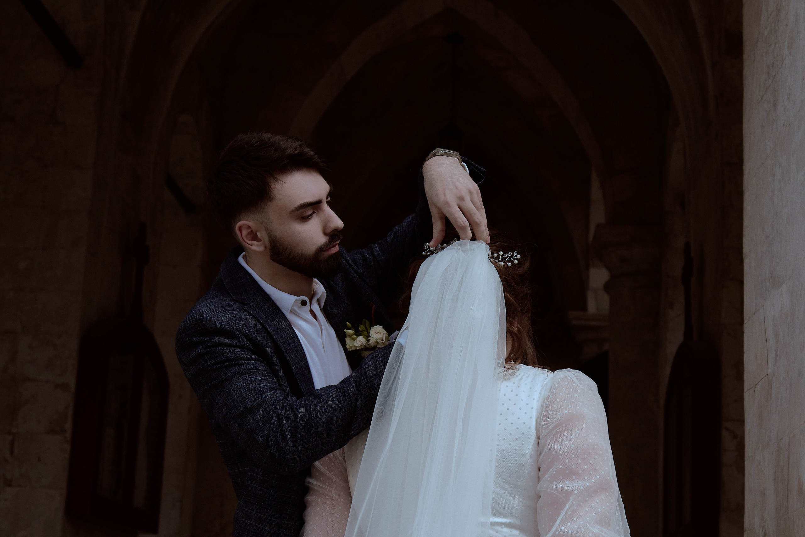 Виктория и Даниэль. Владимирский храм. Фотограф лавстори Москва/МО Приятелева Ангелина