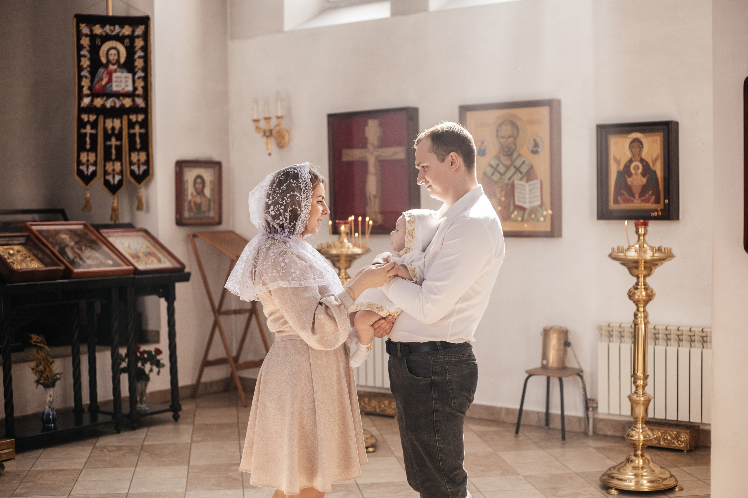 Крещение Матвея 23 Марта. Семейный фотограф в Саратове Элоиза Ляпина