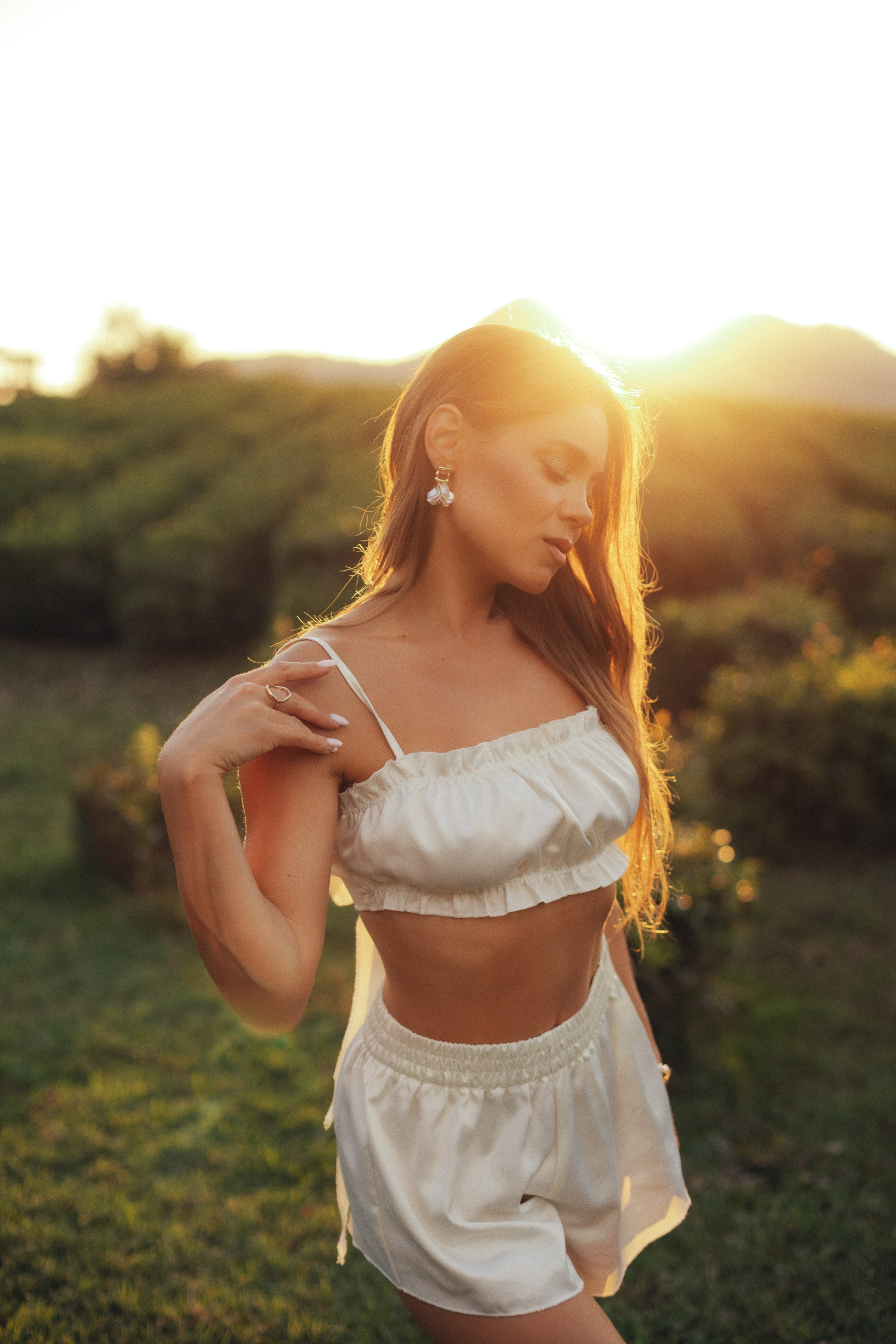 Саша «Закат на плантациях». Женский и семейный фотограф Ростов-на-Дону и Сочи