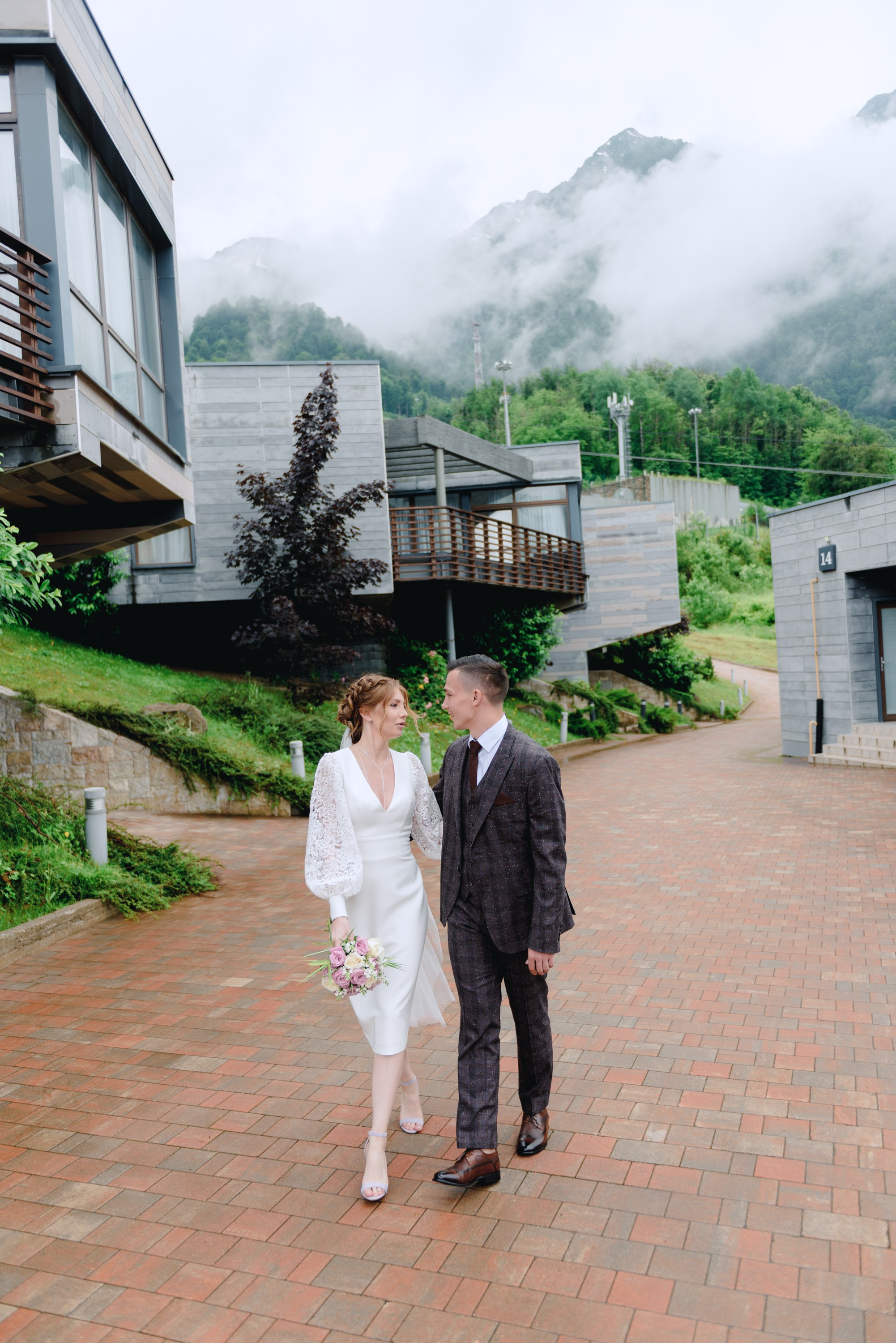 Wedding in Kazbegi Georgia