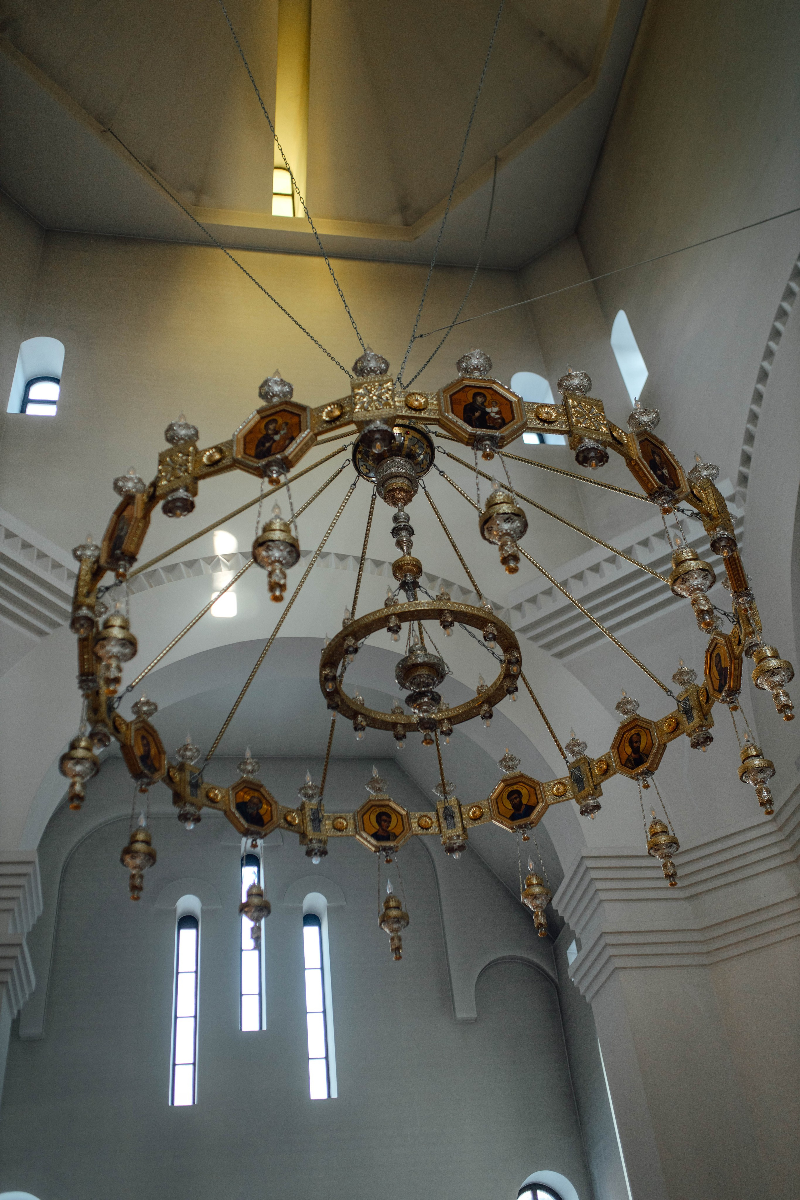 Таинство крещения Льва, храм Вознесения Господня, Ждановичи, февраль 2025