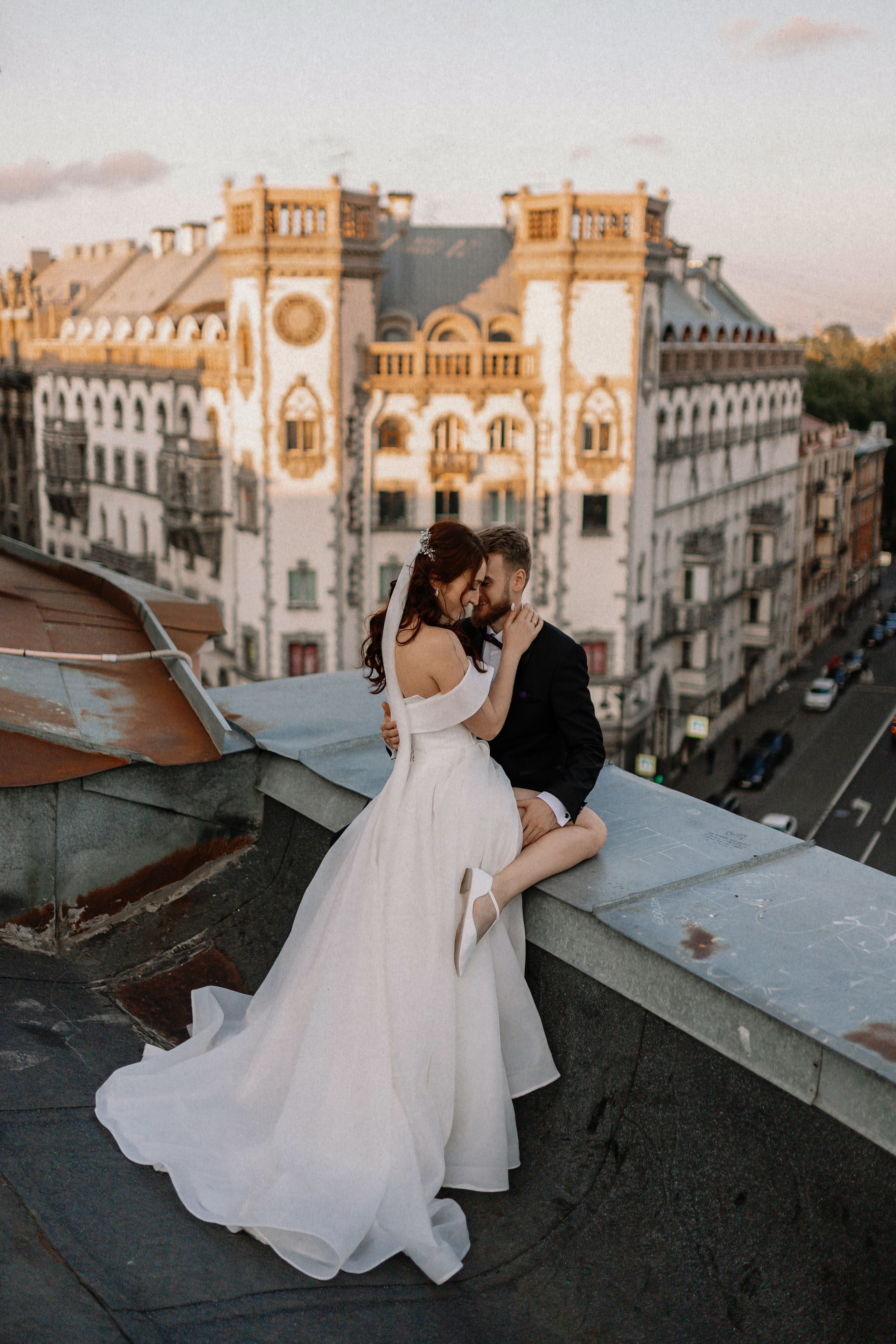 Крыша Петроградки. Николь — ваш любимый фотограф в Санкт-Петербурге