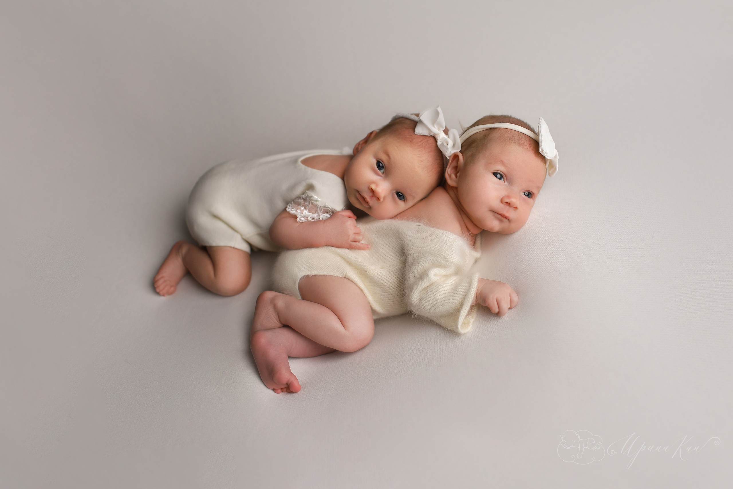 Новорожденная фотосессия для девочек. Ирина Кан Фотограф новорожденных в Екатеринбурге