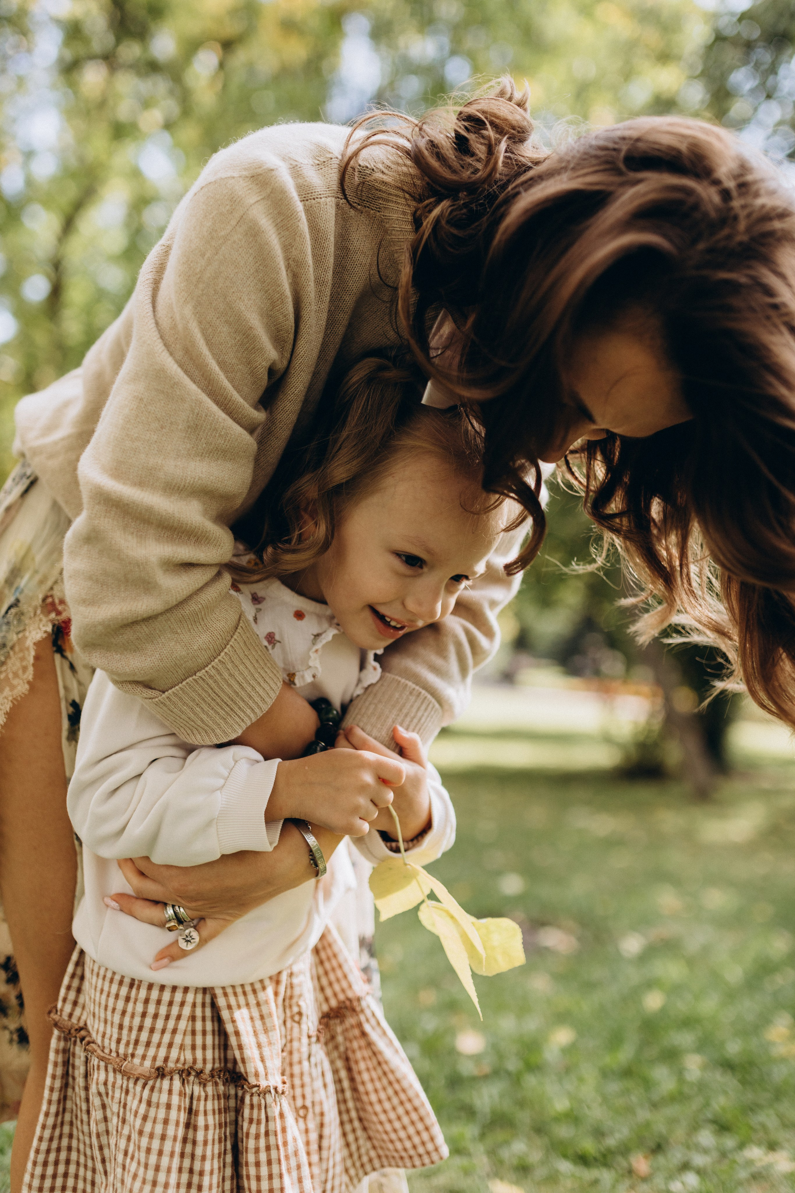 Семейная фотосессия в осеннем парке. Семейный фотограф в Самаре Елена Ефимова