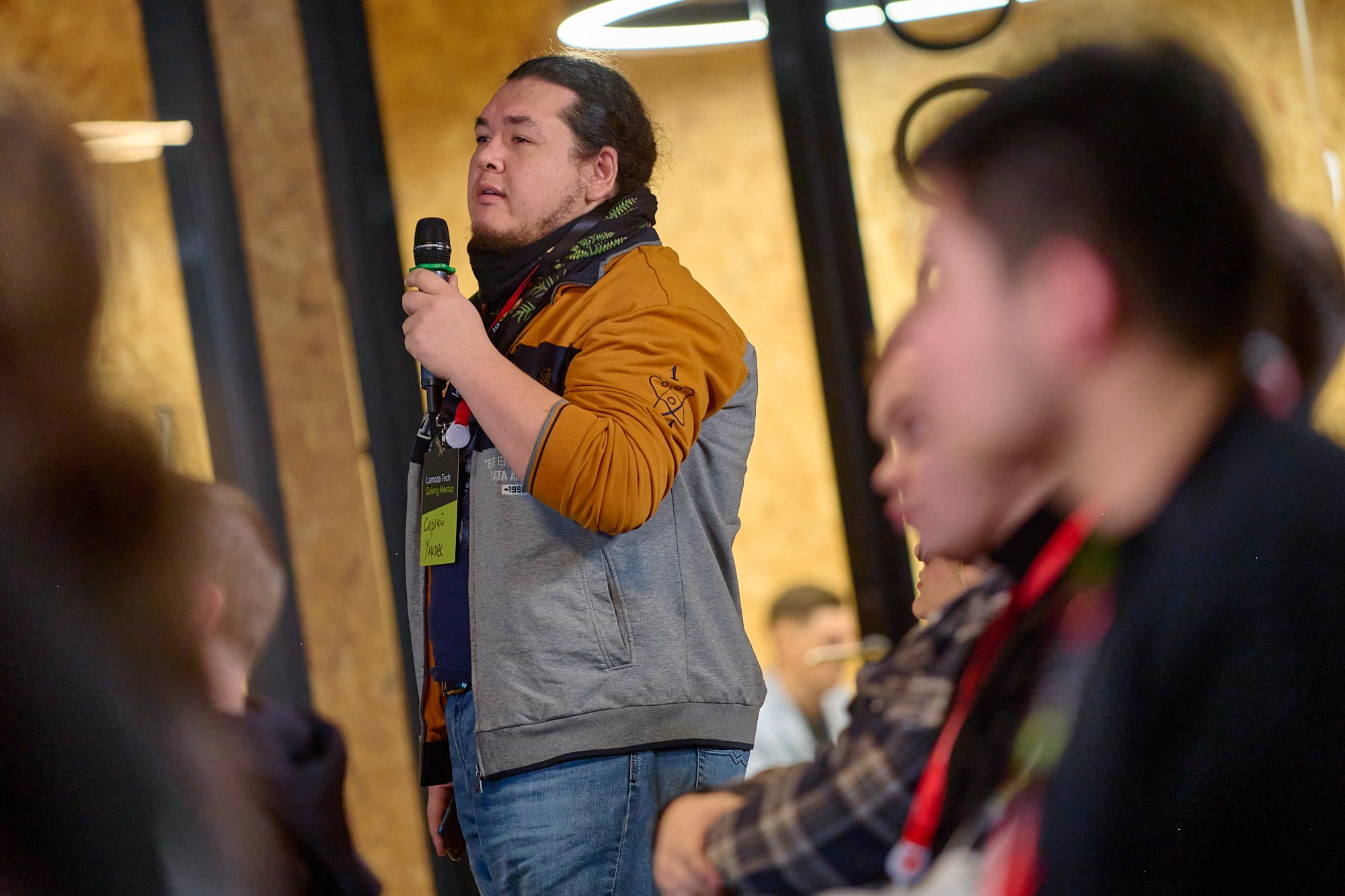 GoLang митап в Lamoda. Репортажный фотограф в Москве Вадим Францев