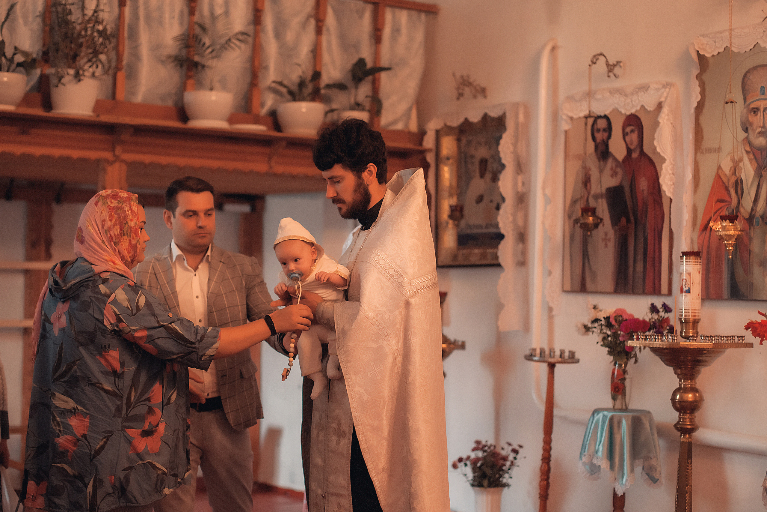 Крещение. Фотограф новорожденных в Брянске Анжелика Прохоренкова