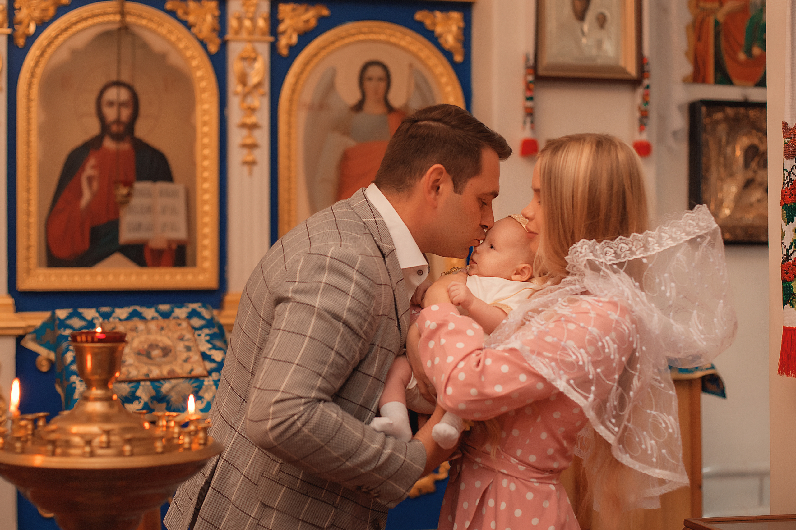 Крещение. Фотограф новорожденных в Брянске Анжелика Прохоренкова