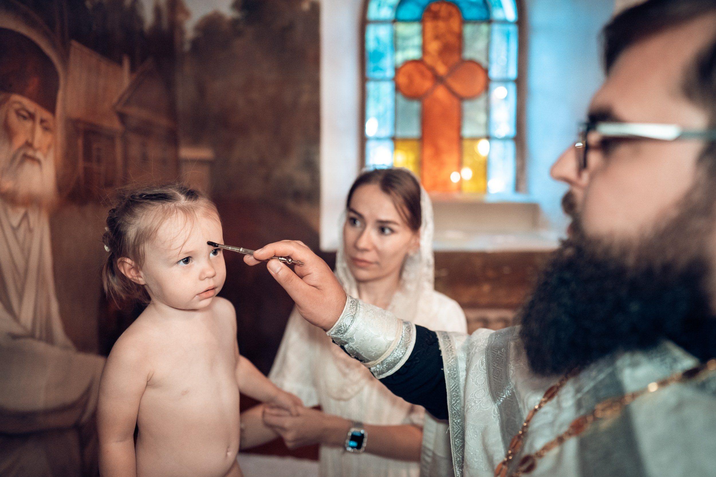 Крещение в Покровском соборе. Церковный фотограф Севастополь