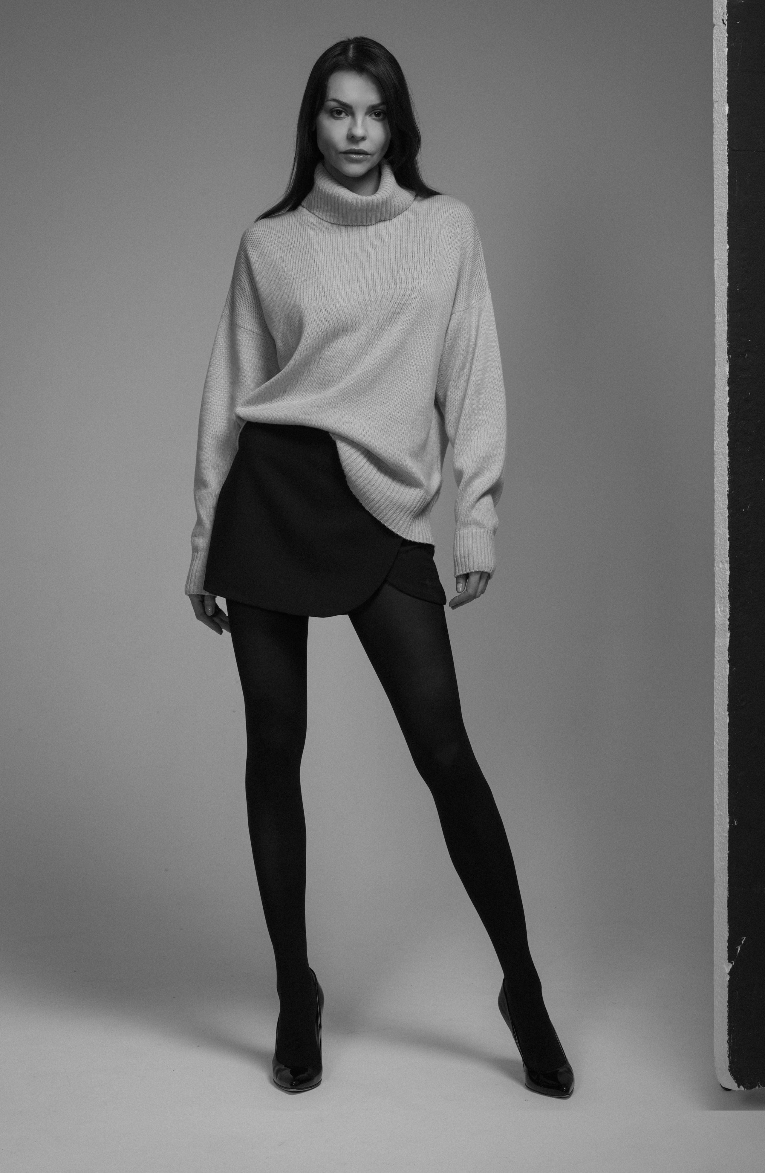 Модельный тест. Портретная съемка в Москве, студийный фотограф Игорь Фомин