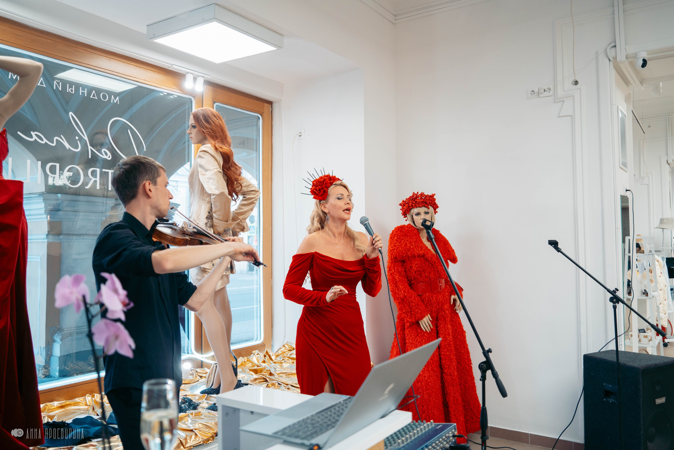 Открытие бутика Полины Тропилло, Гостиный Двор. Ваш фотограф в Санкт-Петербурге Анна Просвирина
