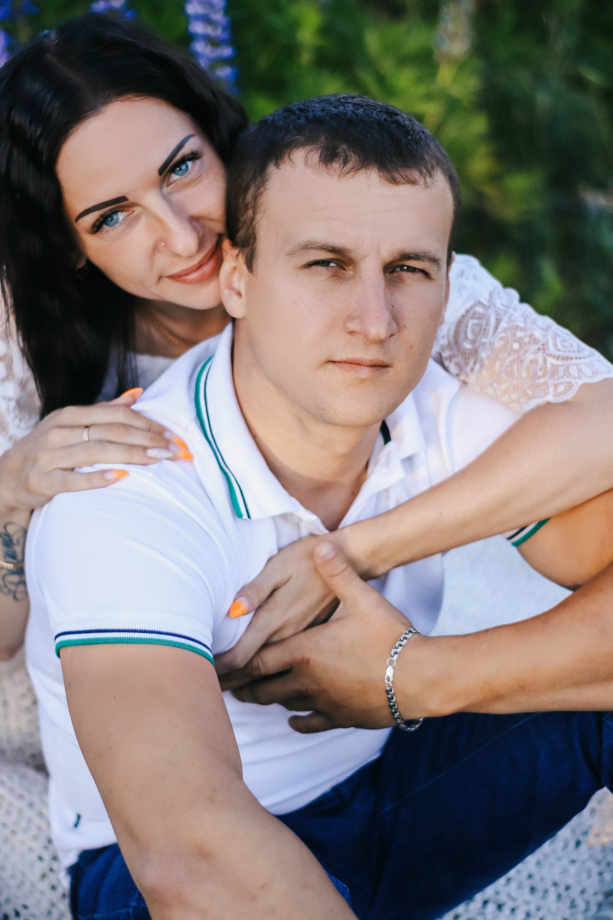 Фотосессия в люпинах. Фотограф Дарья Маташкова