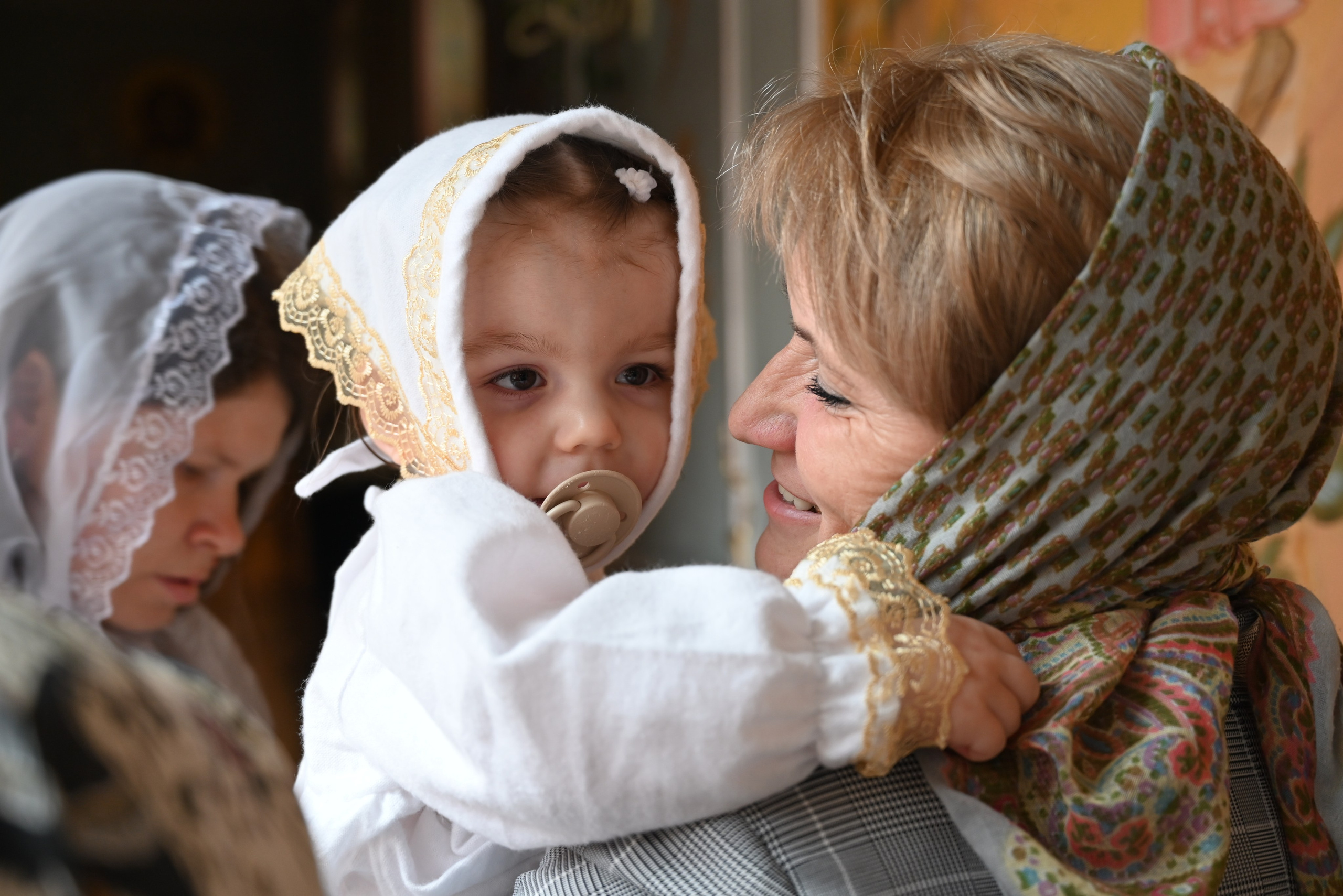 Крещение 7 мая. Семейный и детский фотограф Москва