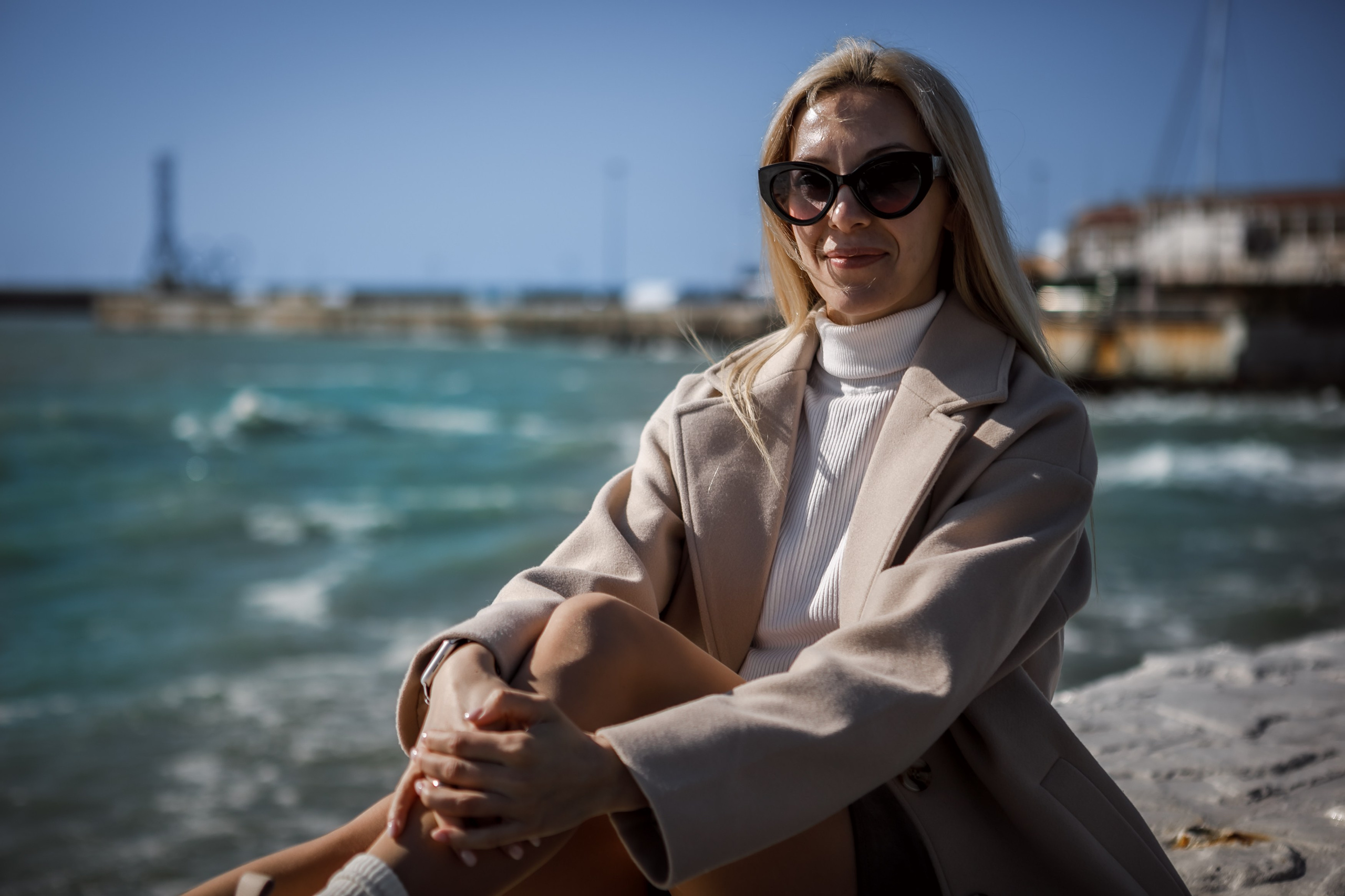 Фотосессия у моря. Фотограф Губкинского