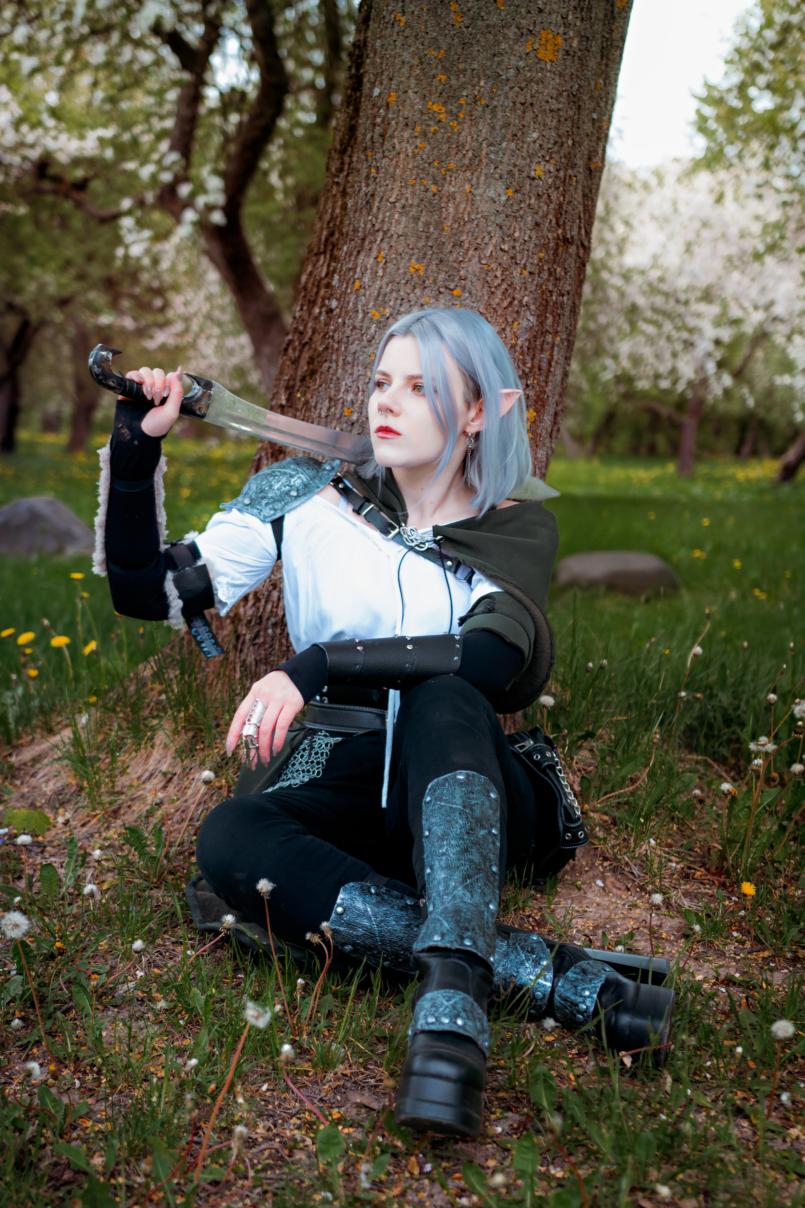 фотосессия в Лошицком парке в стиле эльфов