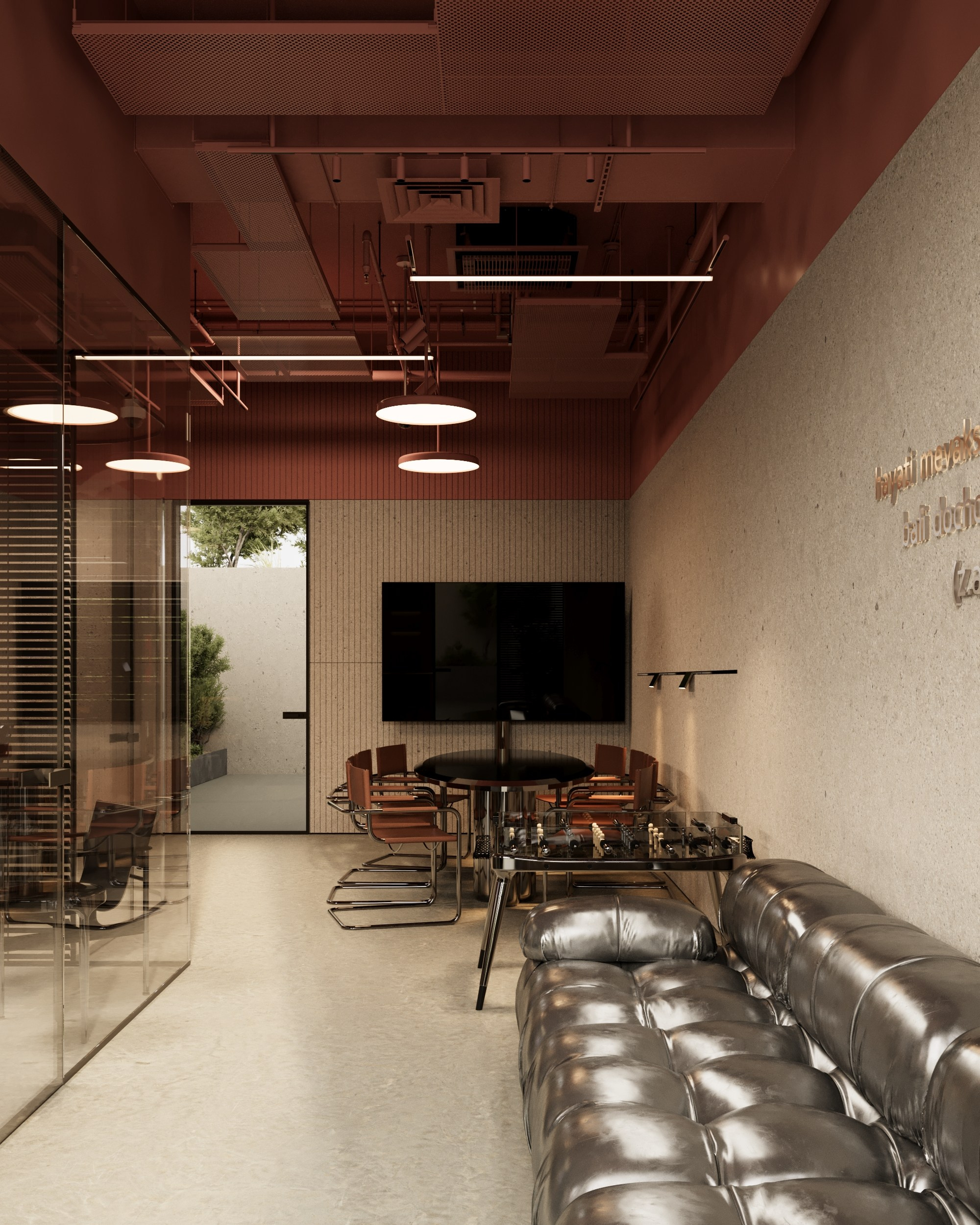 Contemporary Executive Office. Denis Konarev | Architectural Visualization Studio