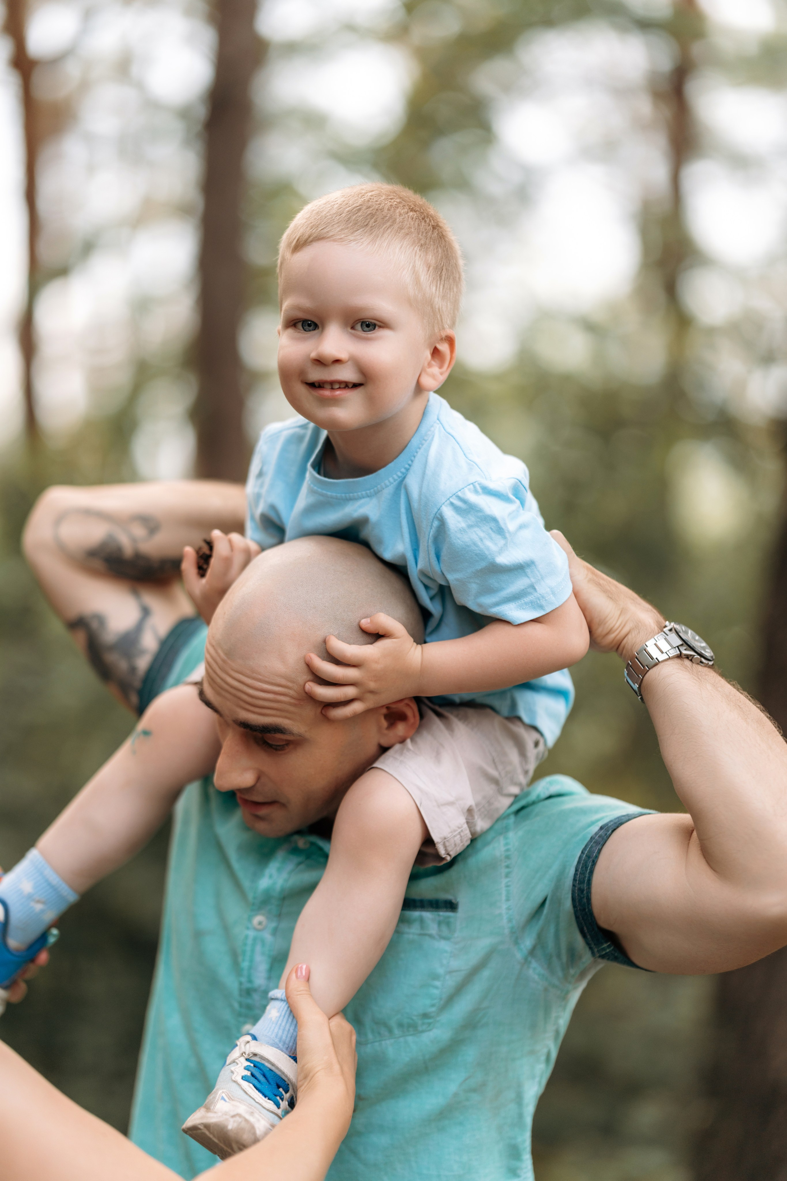 Семья на природе. Семейный и свадебный фотограф в Ульяновске Арина Авдеева