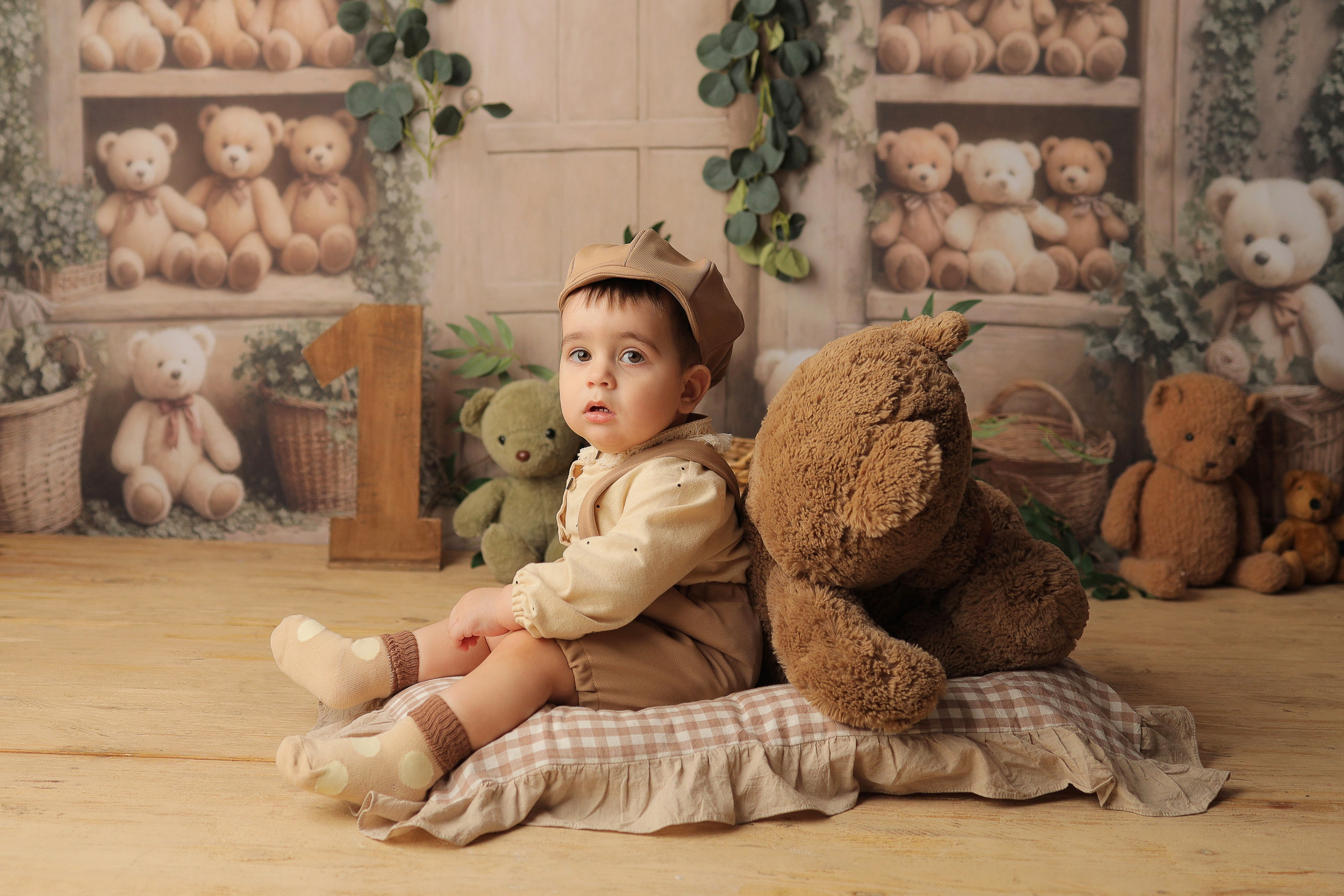 Владимир, 1 годик. Фотограф новорожденных в Новокузнецке Анна Горошникова