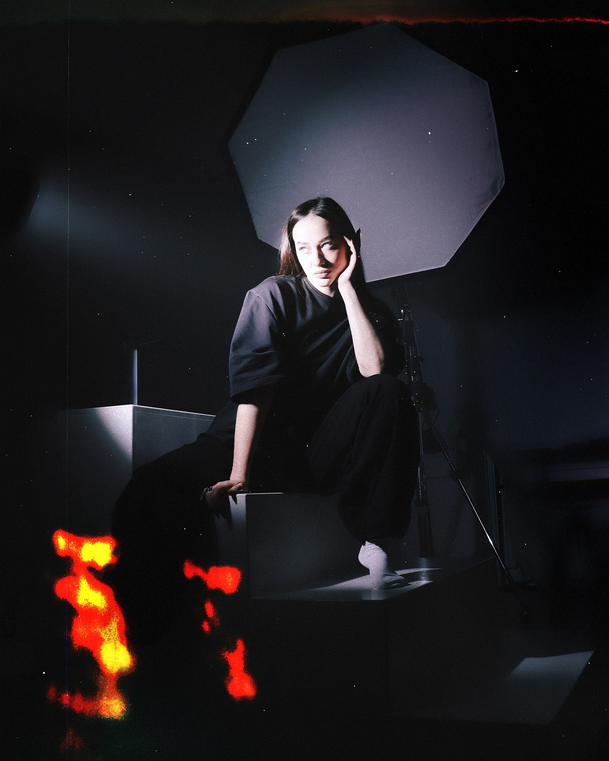 В небе пожар. 