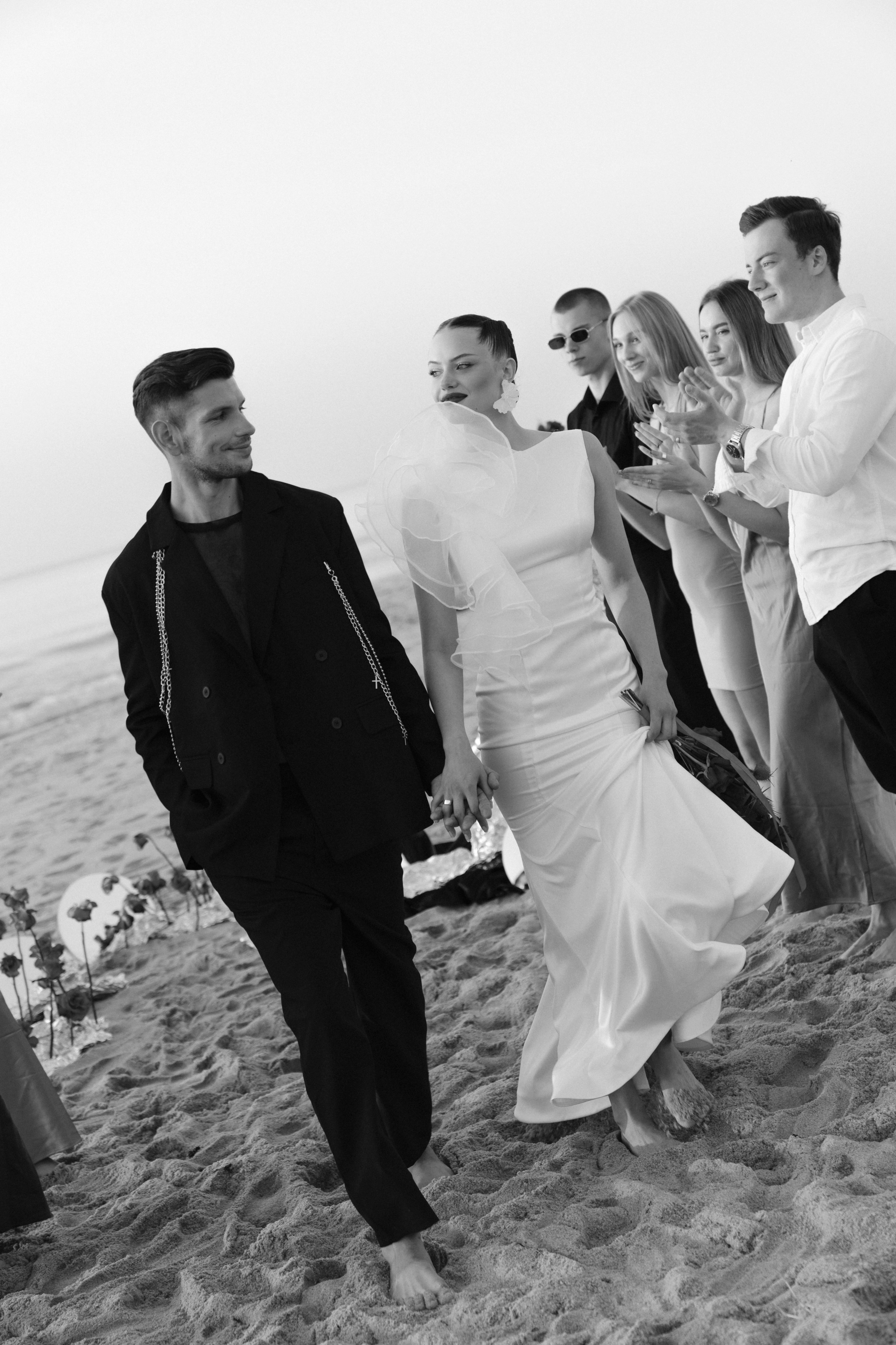 Пляж. Свадебный фотограф Наташа Брифли