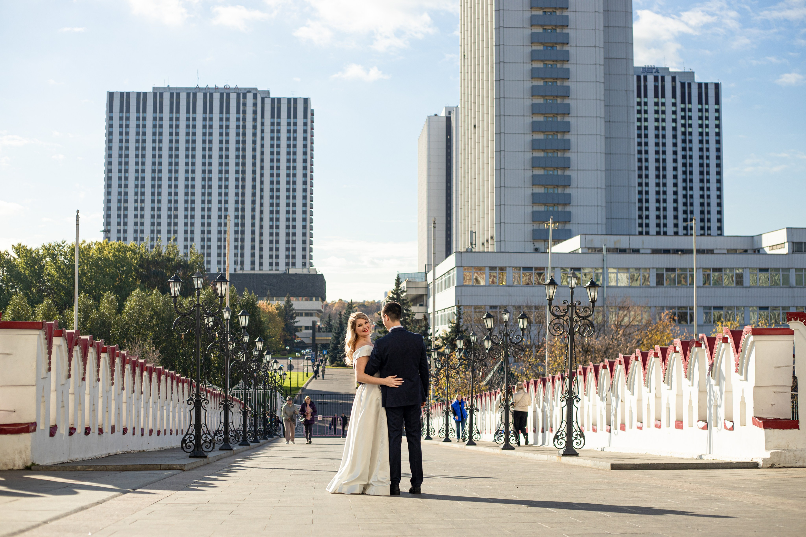 Свадебная фотосессия в Измайловском кремле. Фотограф в Железнодорожном и Балашихе