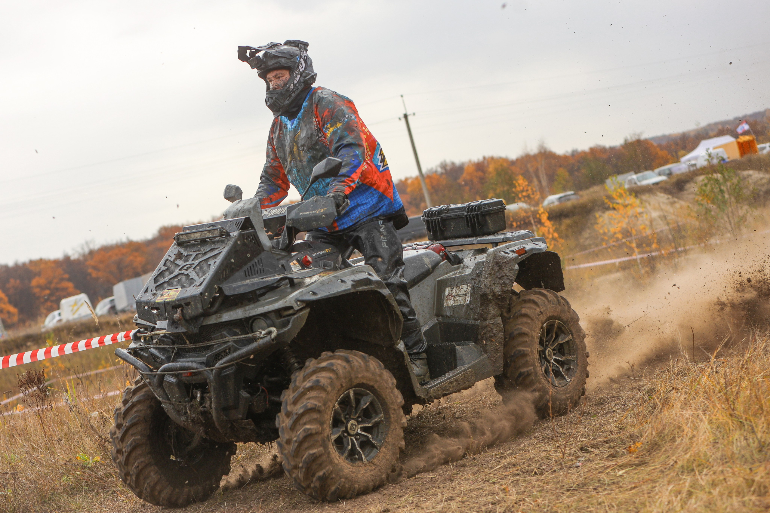 Гонки на квадроциклах Грязевое кольцо. Спортивный фотограф в Самаре