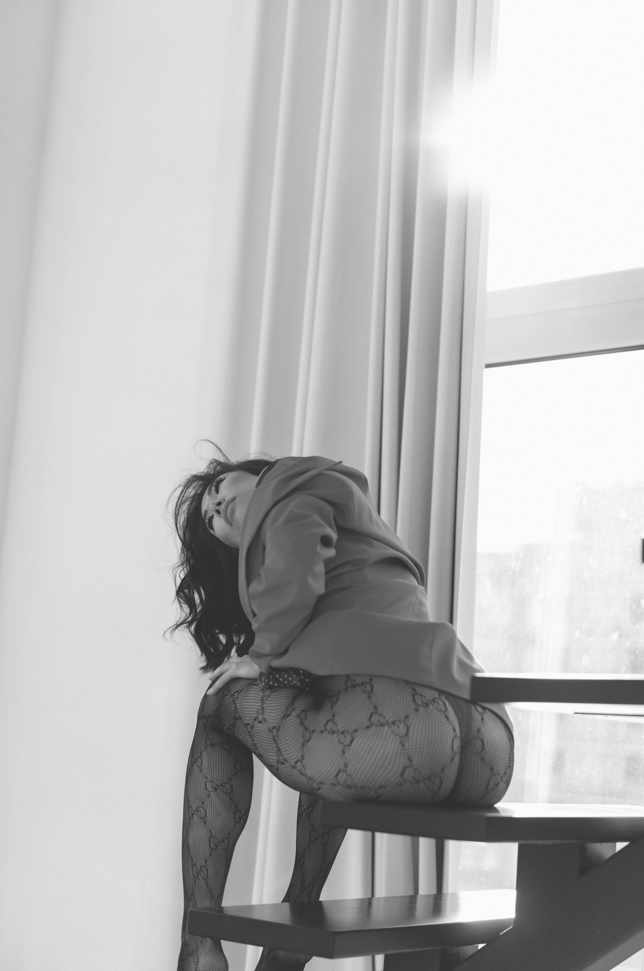 Аня_циклорама. Фотограф Лютикова Ирина, Тюмень, Москва