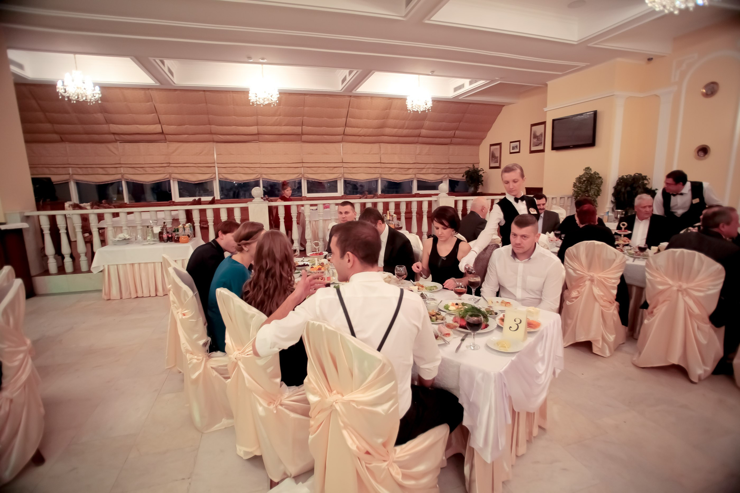 Банкет/Banquet. Максим Матвийченко и Виктория Басова профессионалы своего дела