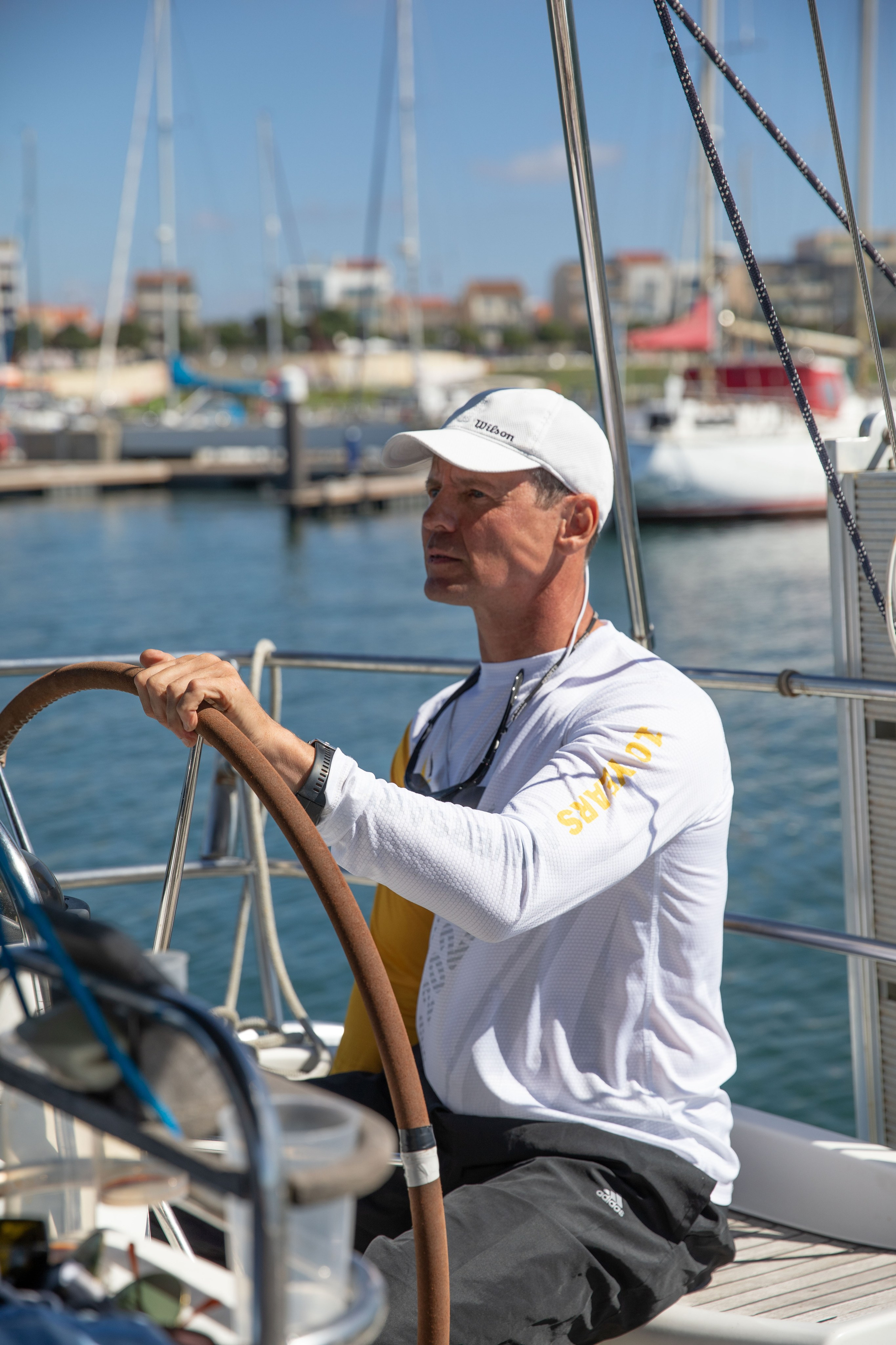 Sailing yacht trip. Photo session. Professional family, children, fashion, event and wedding photographer in Portugal. Oksana Lomnova