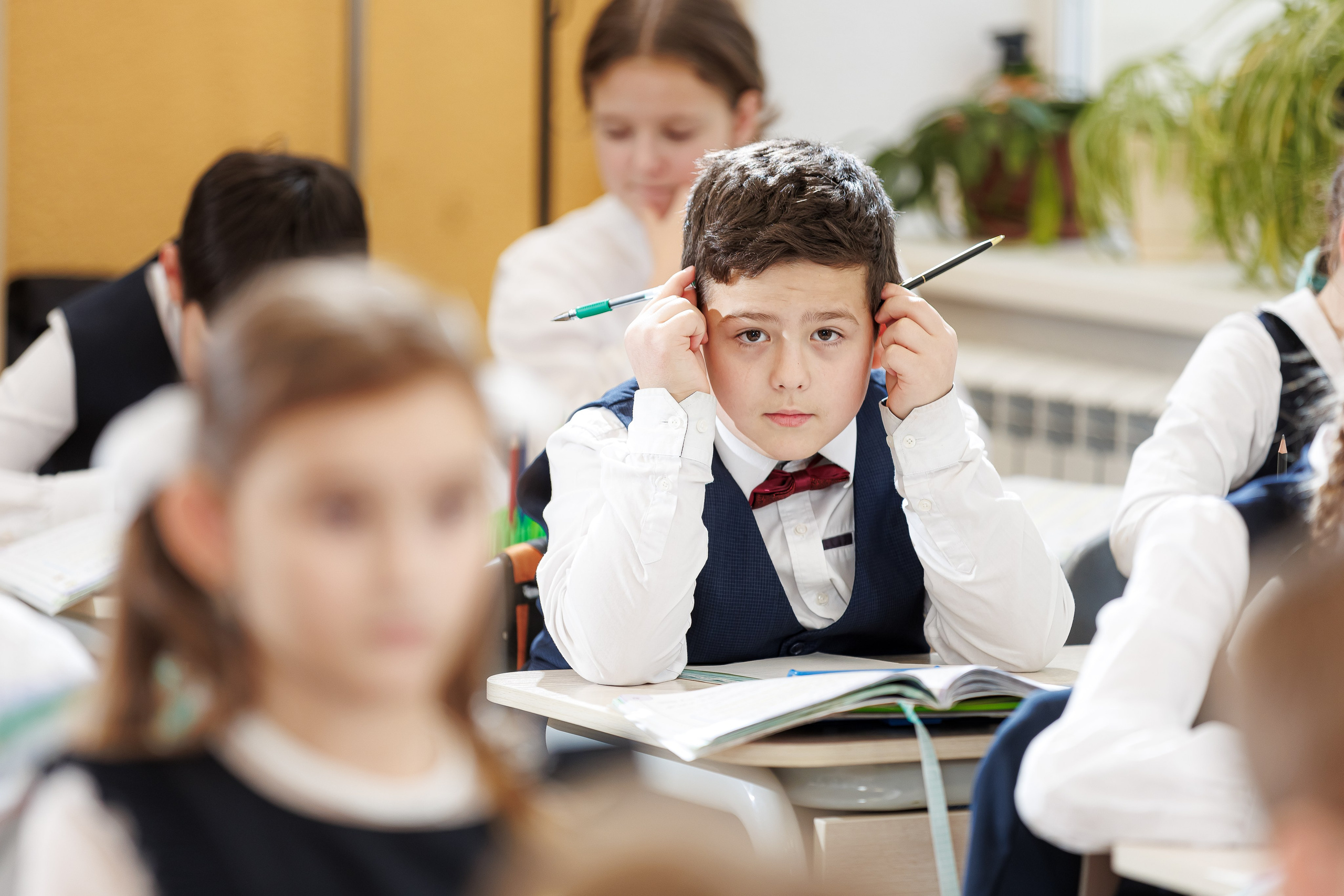 Репортаж на уроках. Семейный и детский фотограф Комина Елена, Власиха, Одинцово