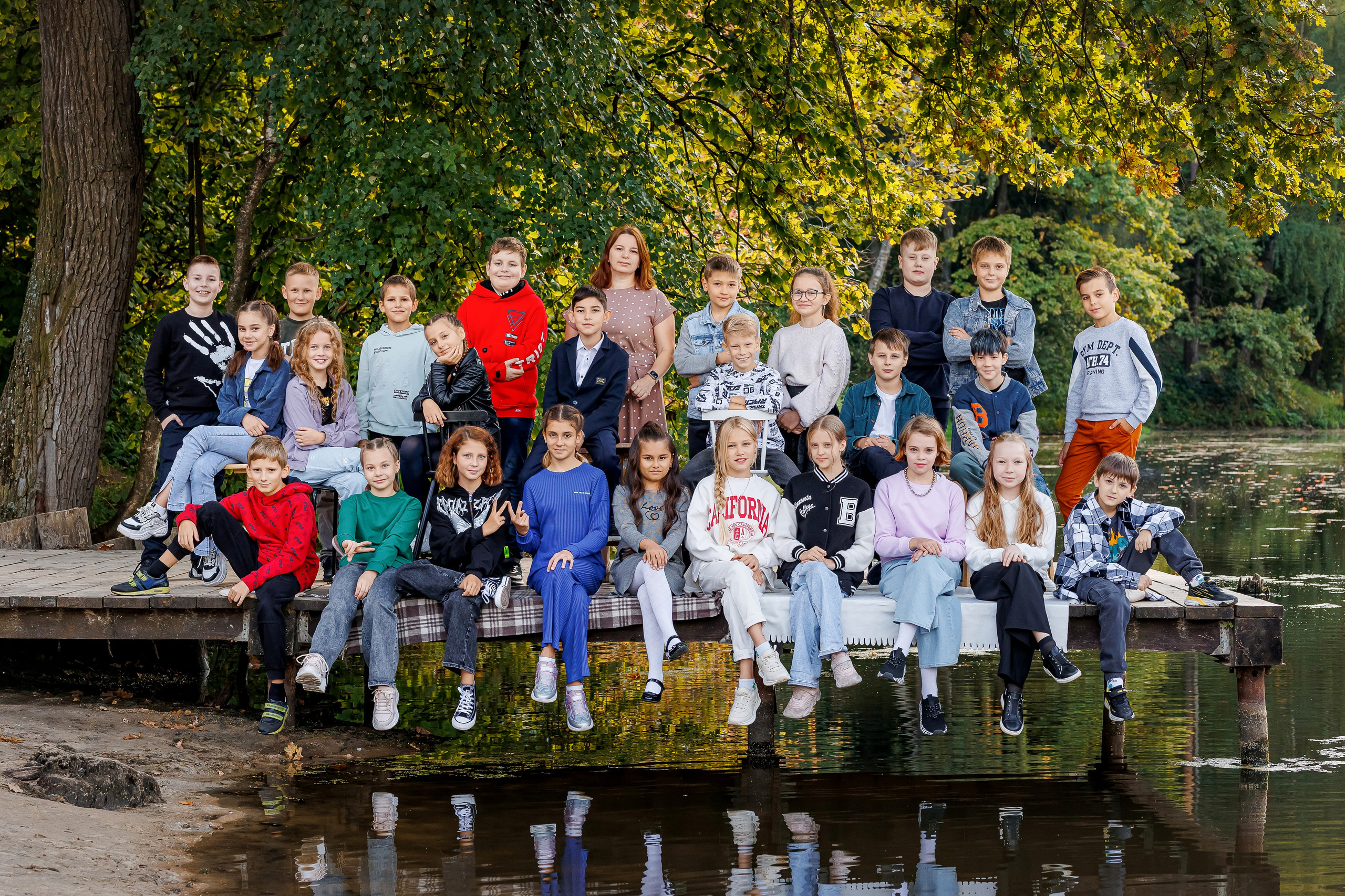 Общие фото класса. Семейный и детский фотограф Комина Елена, Власиха, Одинцово