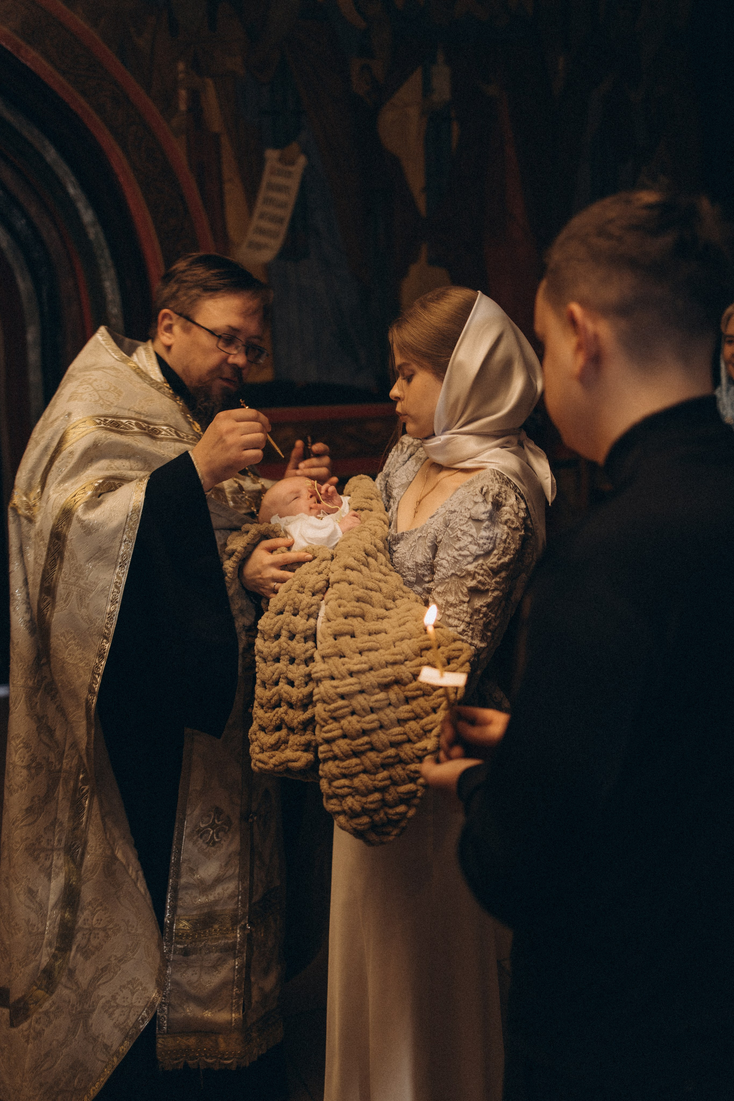 Таинство крещение. Семейный фотограф в Калининграде Юлия Нигаматулина