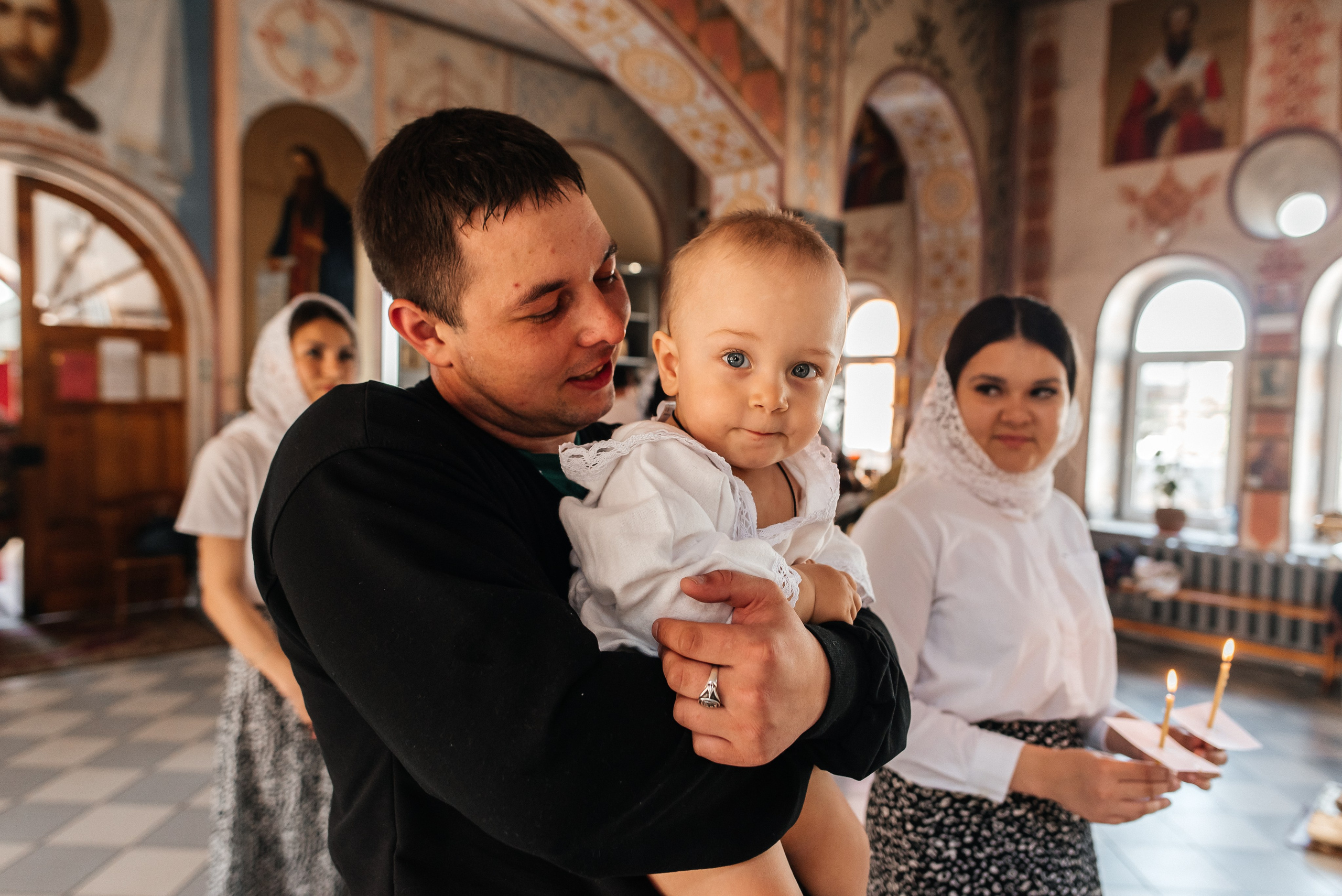 Крещение Матвея. Детский и семейный фотограф выпускной альбом Приморско-Ахтарск