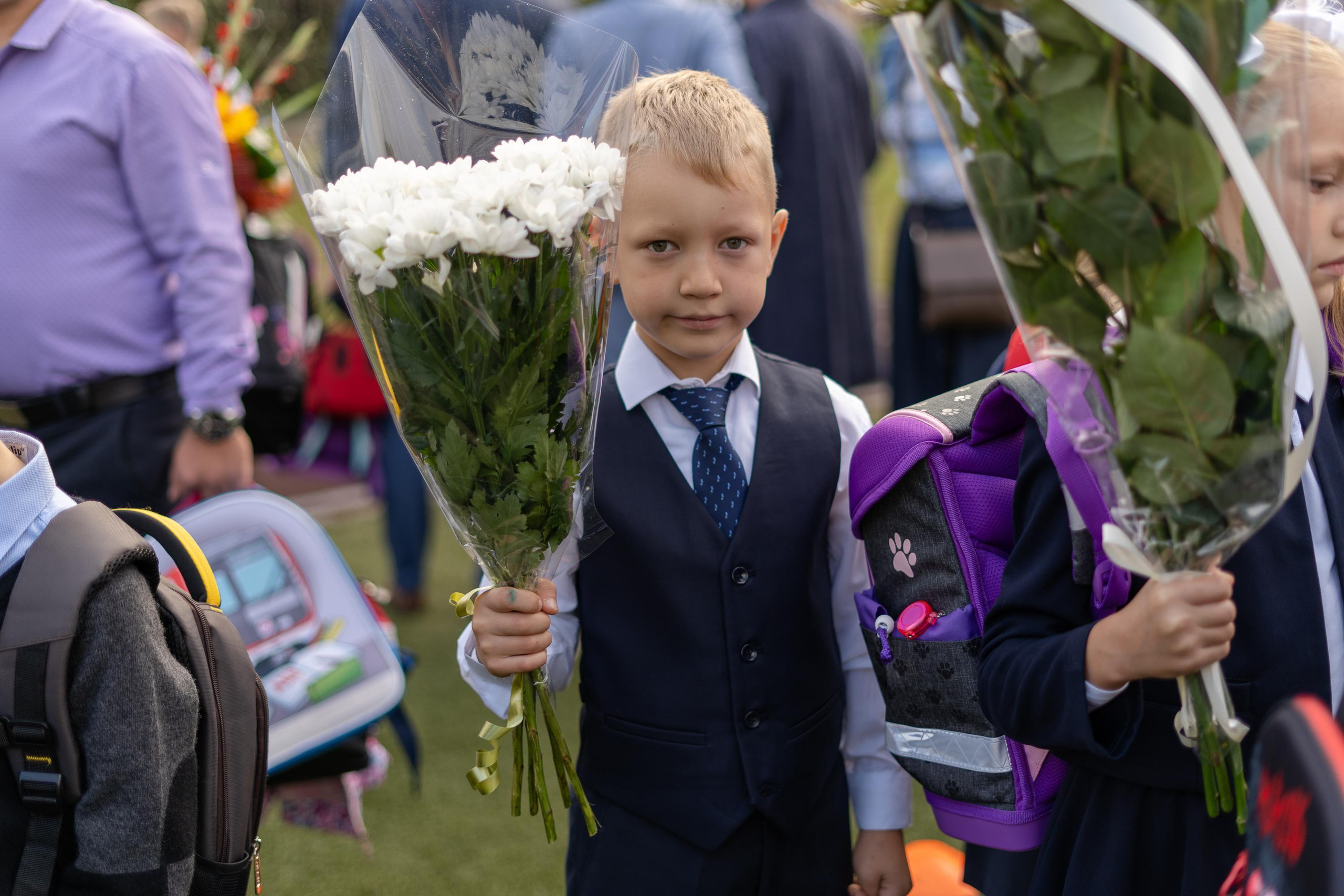 1 сентября 1 «Б». Фотограф Москва Татьяна Кузнецова